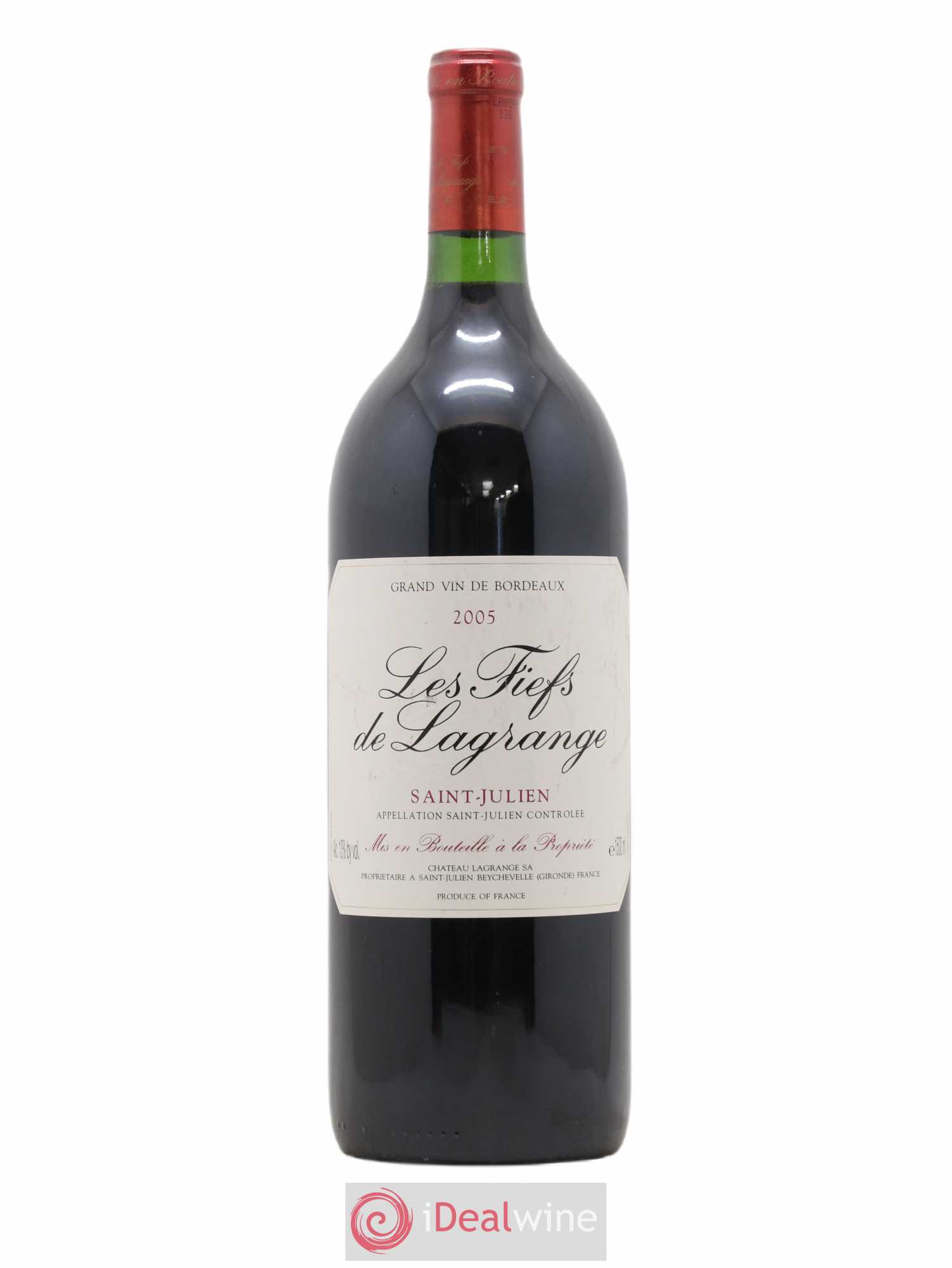 Les Fiefs de Lagrange Second Vin 2005 - Lot de 1 magnum - 0