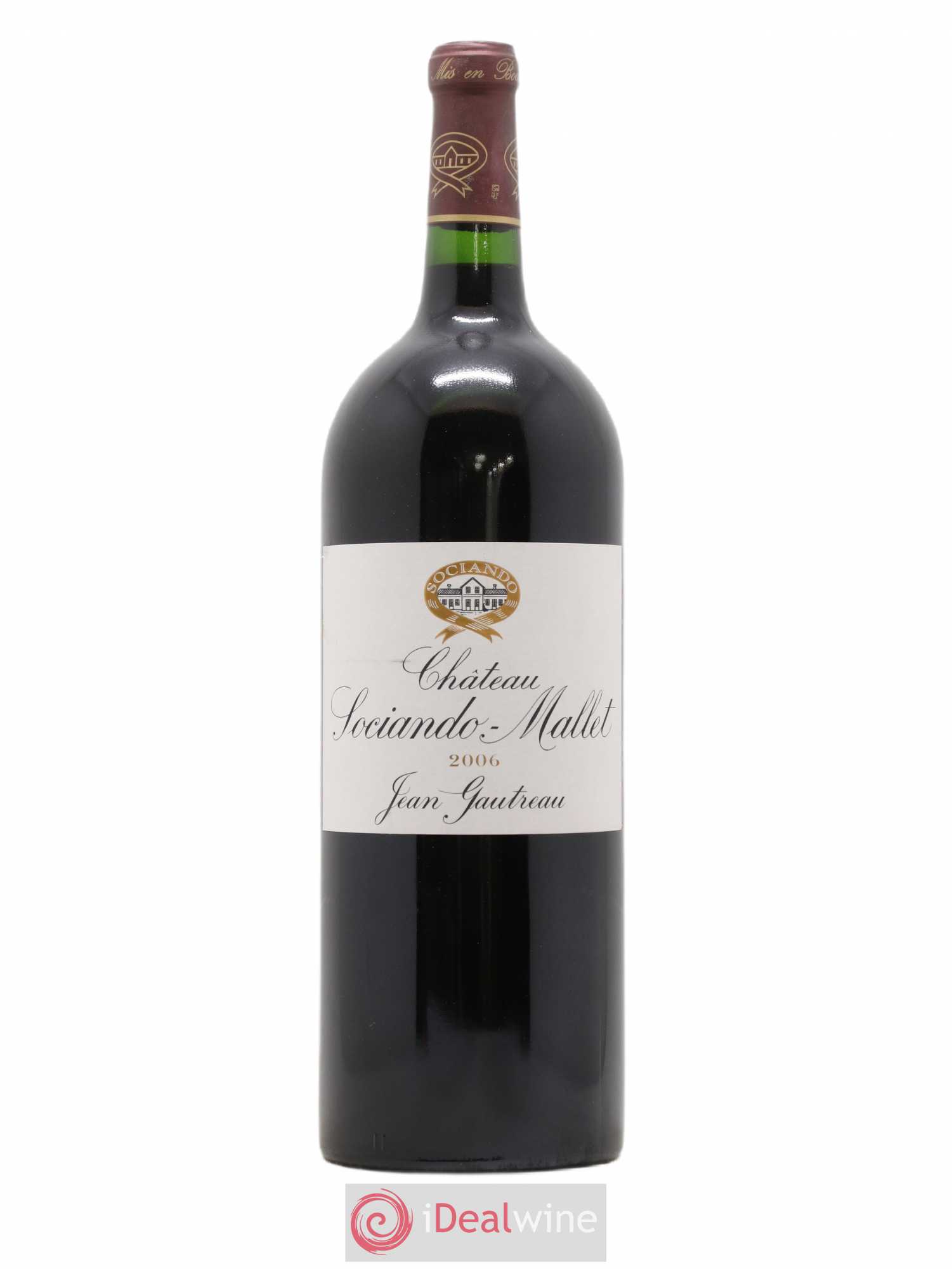 Château Sociando Mallet 2006 - Lot de 1 magnum - 0