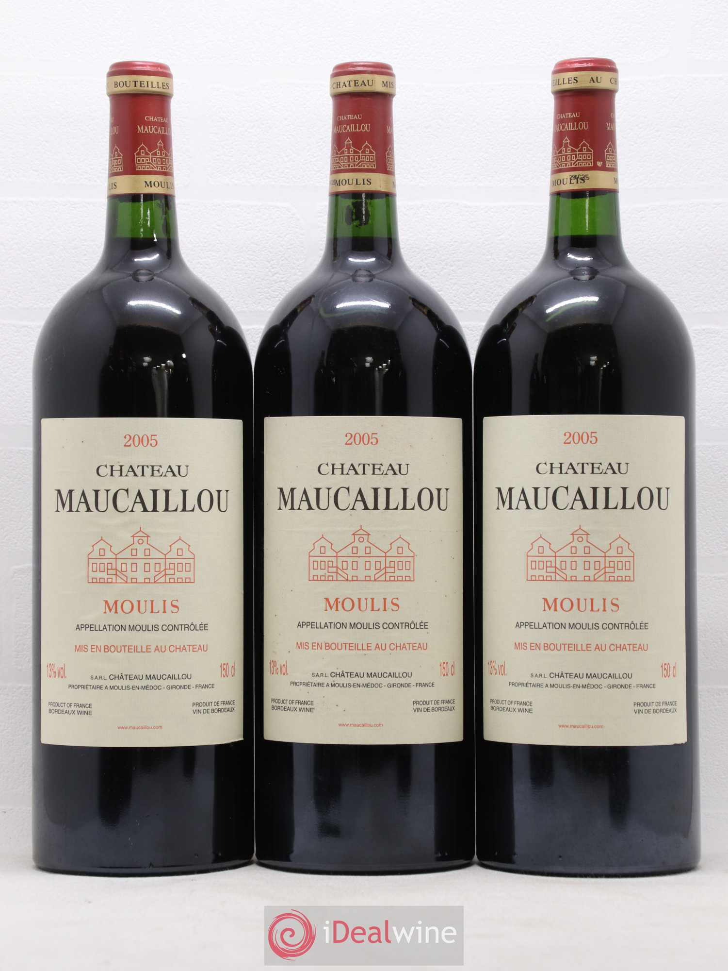 Château Maucaillou 2005 - Lot de 6 magnums - 1
