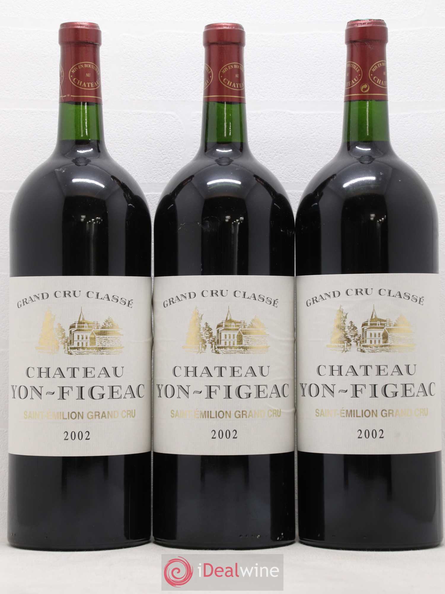 Château Yon Figeac Grand Cru Classé 2002 - Lot de 6 magnums - 2