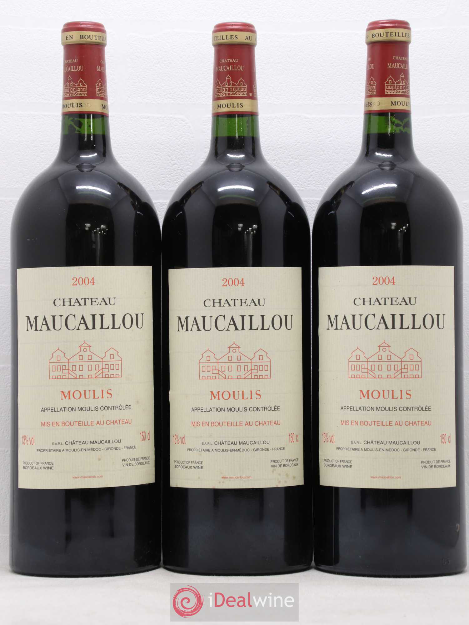 Château Maucaillou 2004 - Lot de 6 magnums - 1