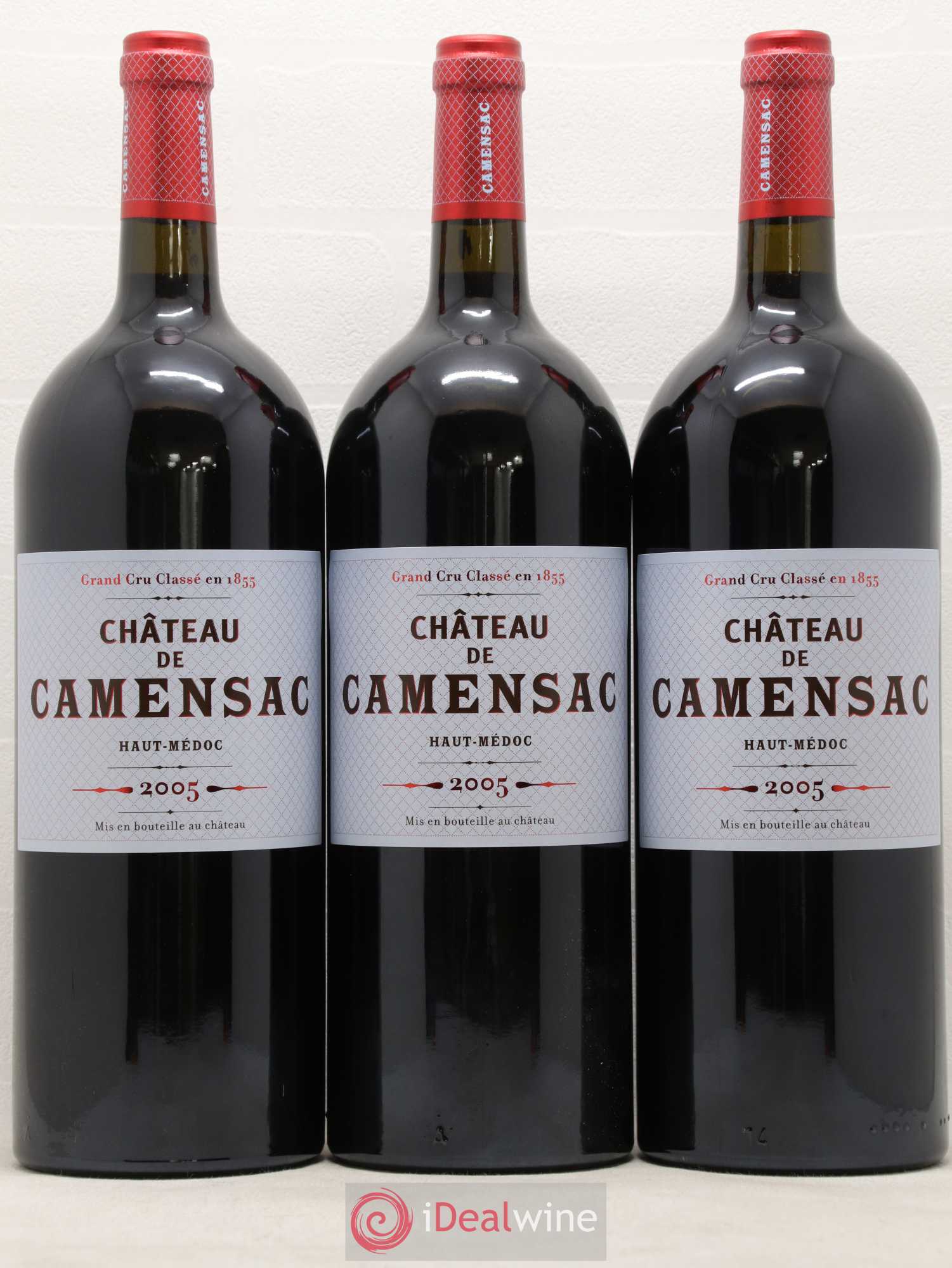 Château Camensac 5ème Grand Cru Classé 2005 - Lot de 6 magnums - 1