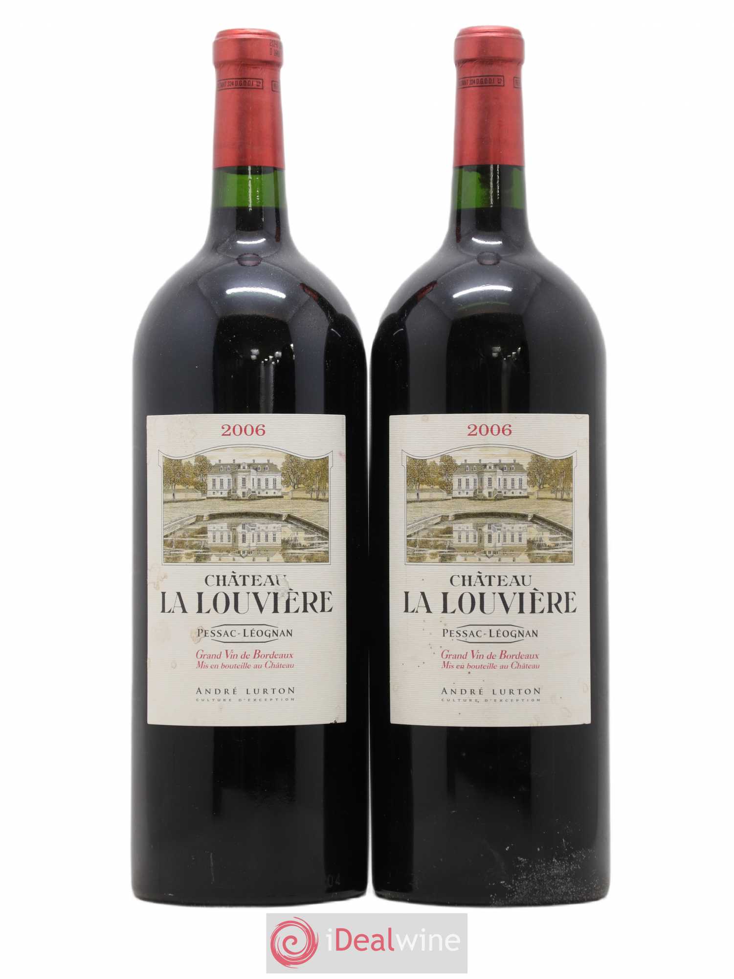 Château la Louvière 2006 - Lot de 2 magnums - 0