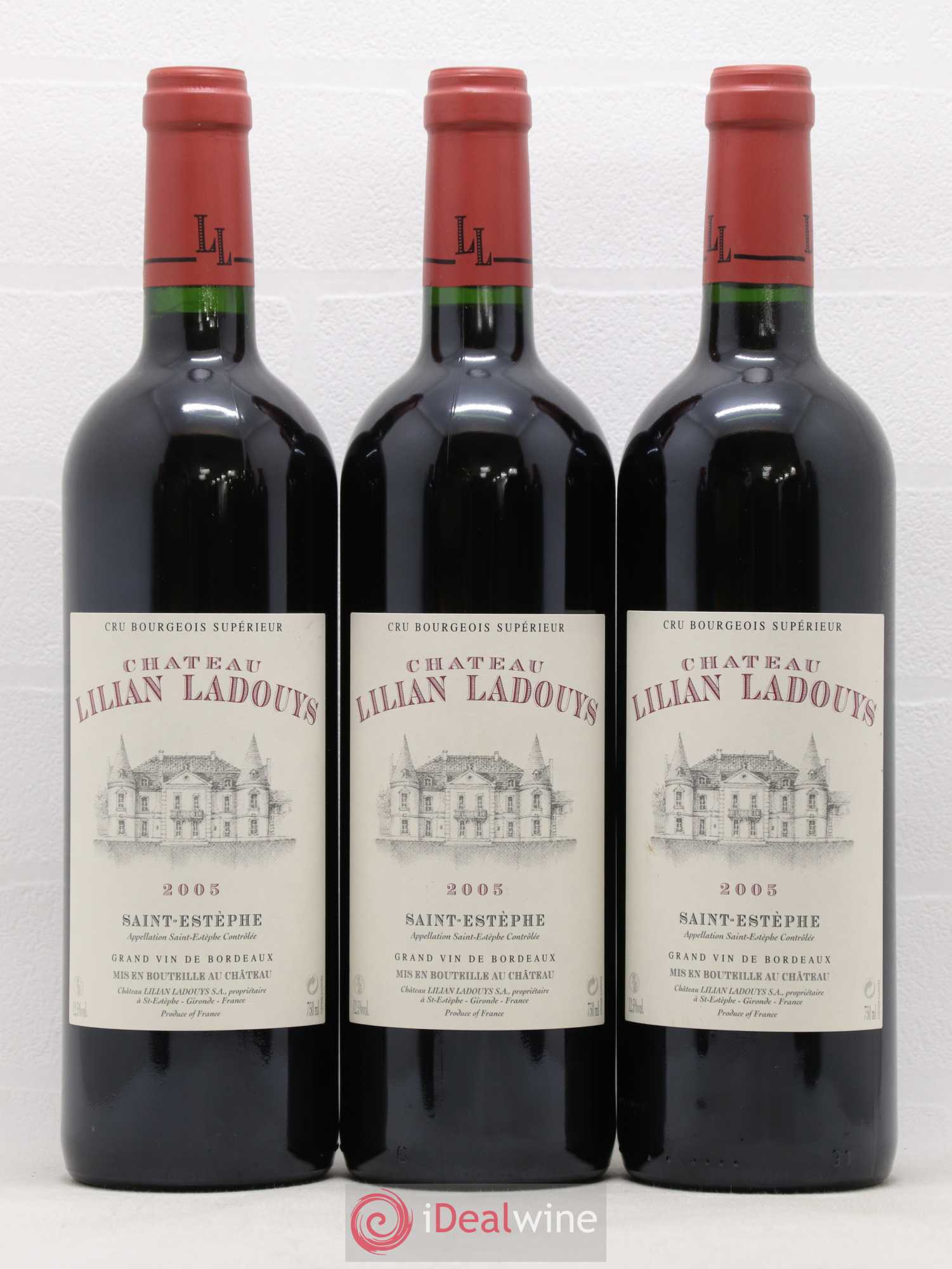 Château Lilian Ladouys Cru Bourgeois 2005 - Lot de 6 bouteilles - 1