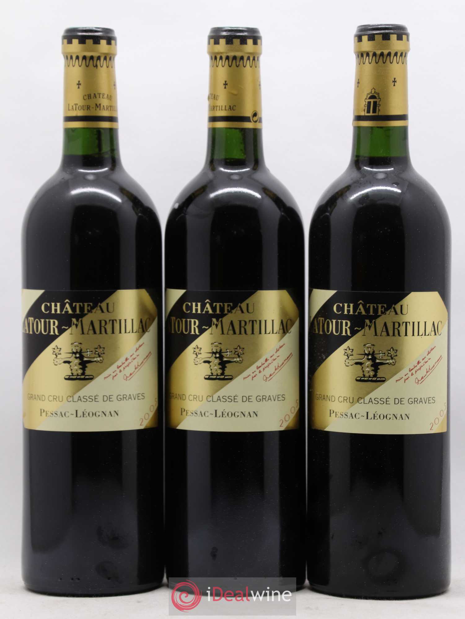 Château Latour-Martillac Cru Classé de Graves 2005 - Lot de 6 bouteilles - 1
