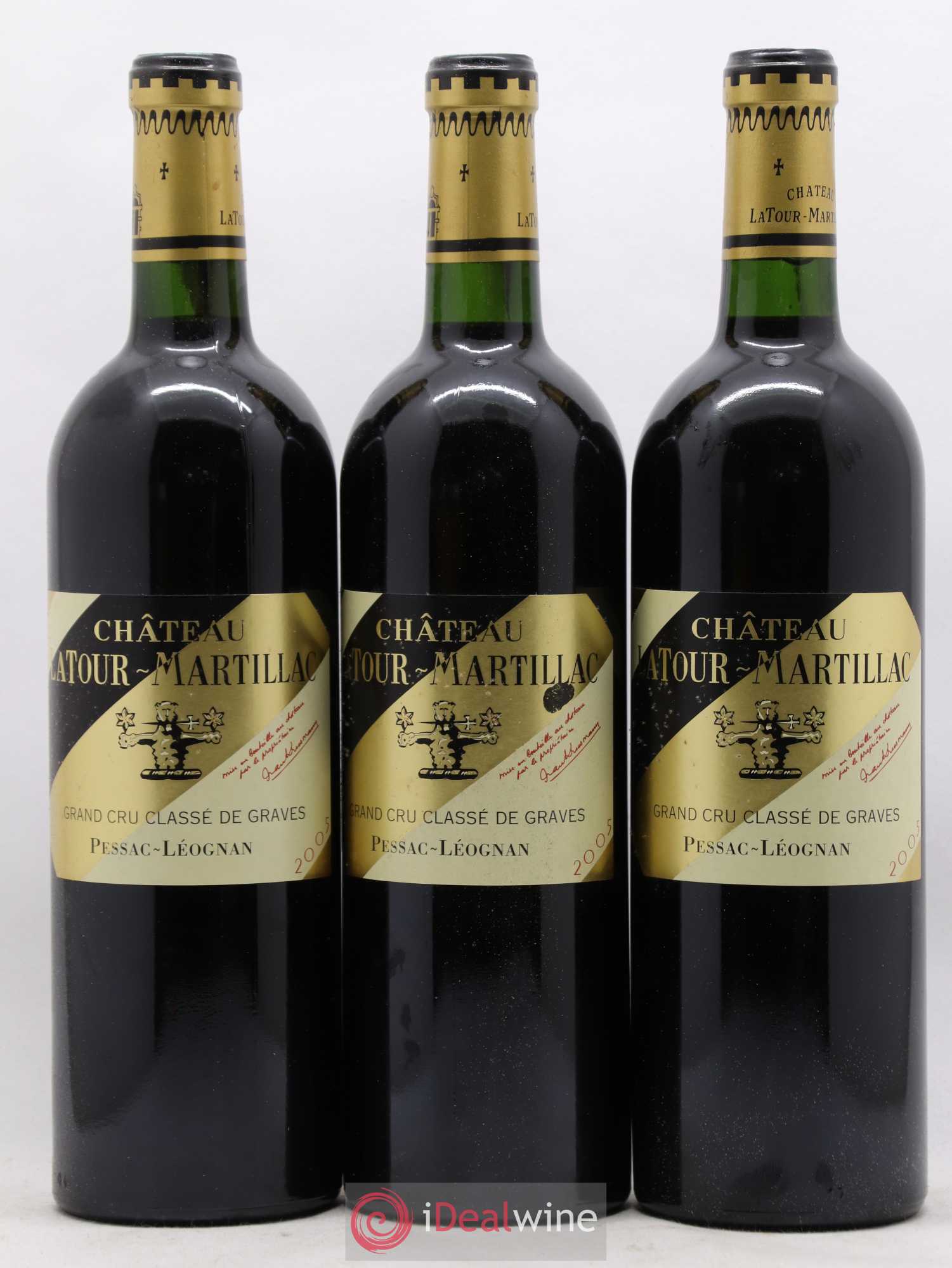 Château Latour-Martillac Cru Classé de Graves 2005 - Lot de 6 bouteilles - 2