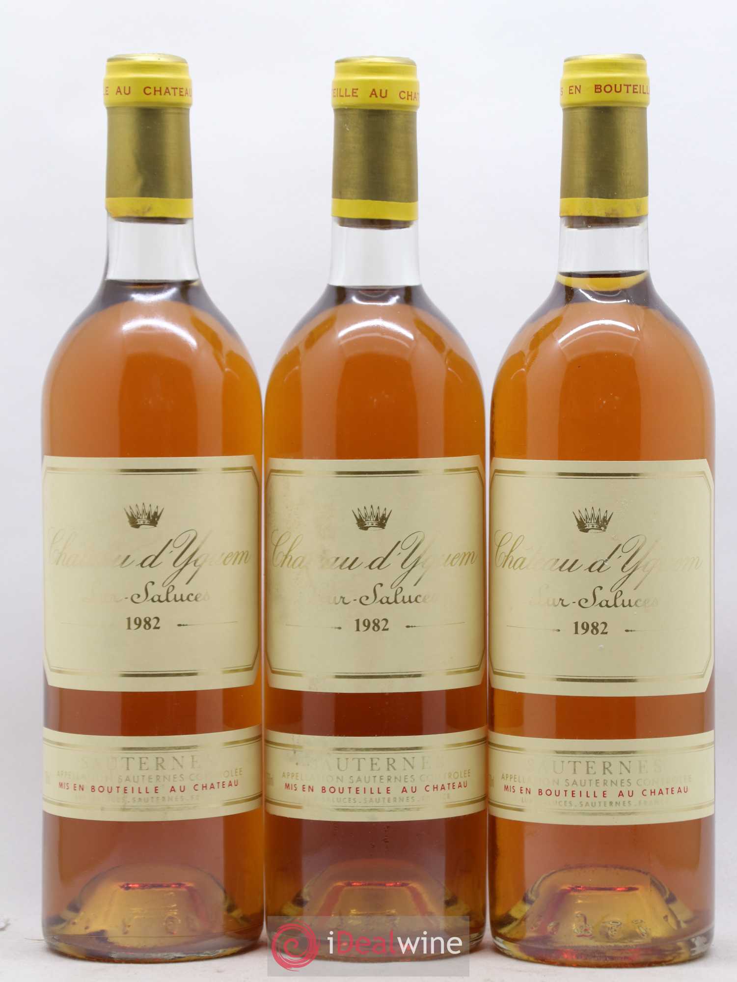 Château d' Yquem 1er Cru Classé Supérieur 1982 - Lotto di 12 bottiglie - 1