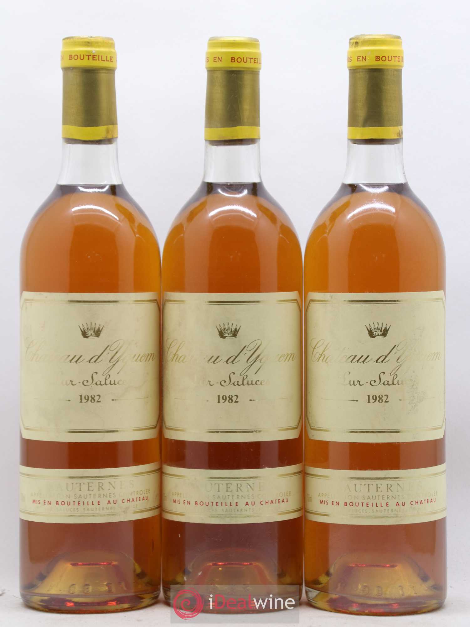 Château d' Yquem 1er Cru Classé Supérieur 1982 - Lotto di 12 bottiglie - 3