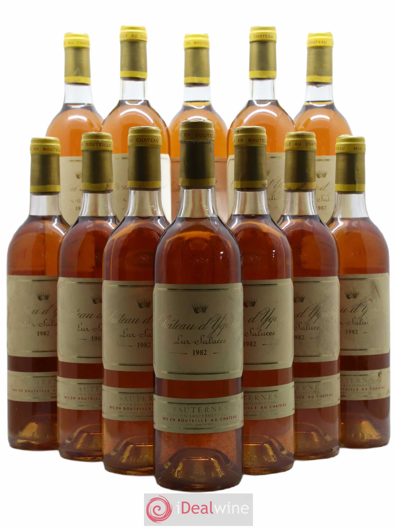 Château d' Yquem 1er Cru Classé Supérieur 1982 - Lotto di 12 bottiglie - 0