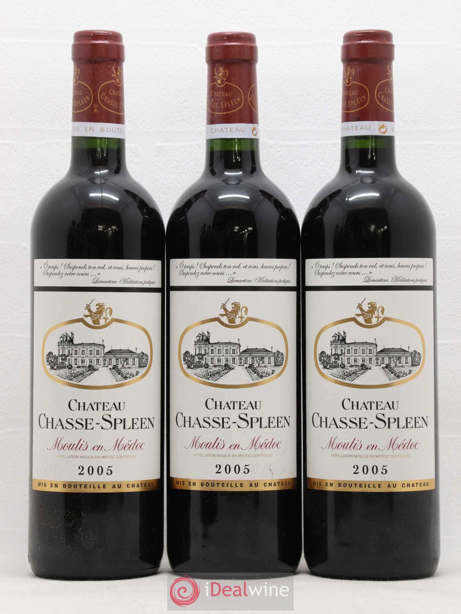 Château Chasse Spleen 2005 - Lot de 6 bouteilles - 1
