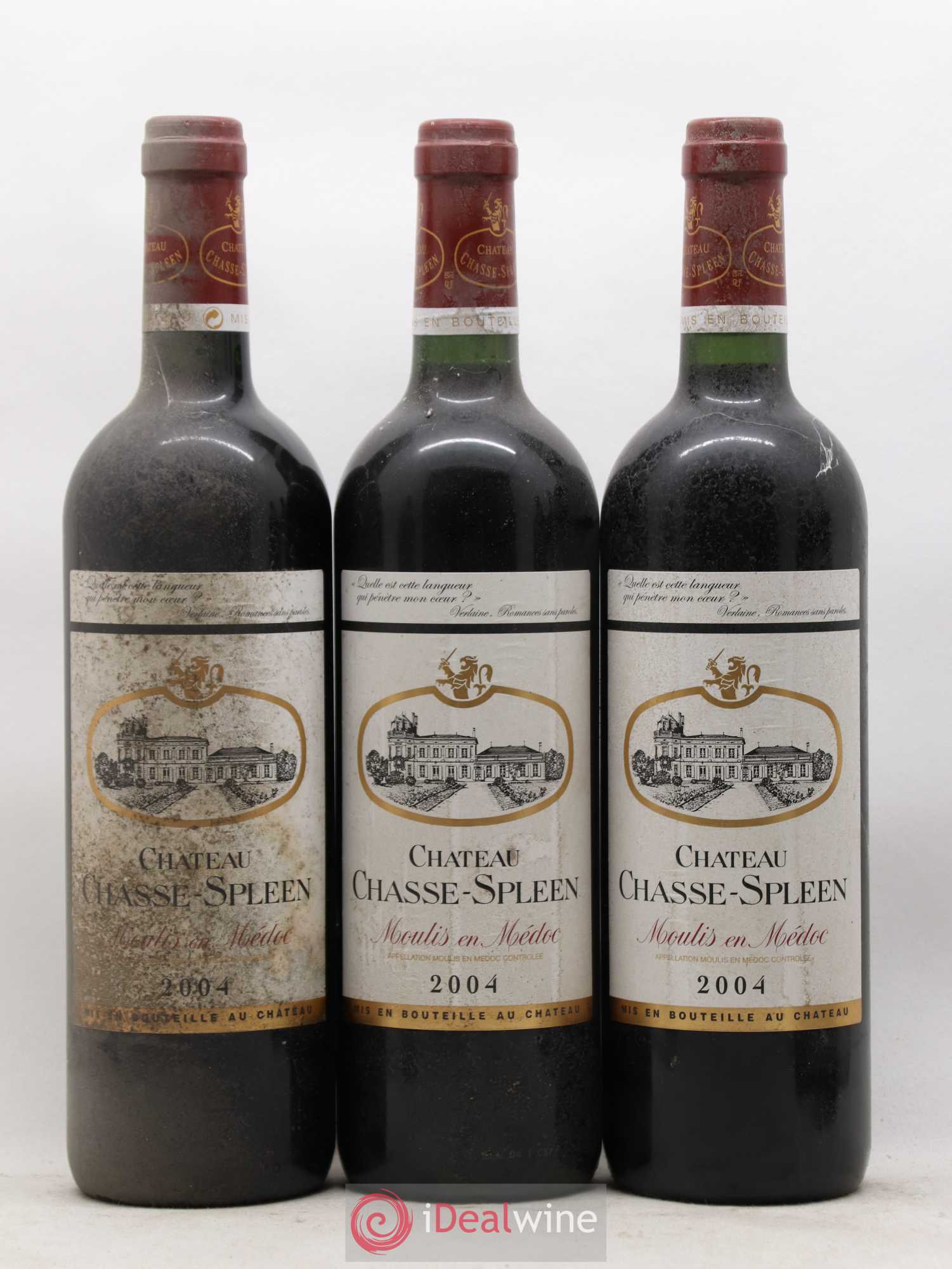 Château Chasse Spleen 2004 - Lot de 6 bouteilles - 2