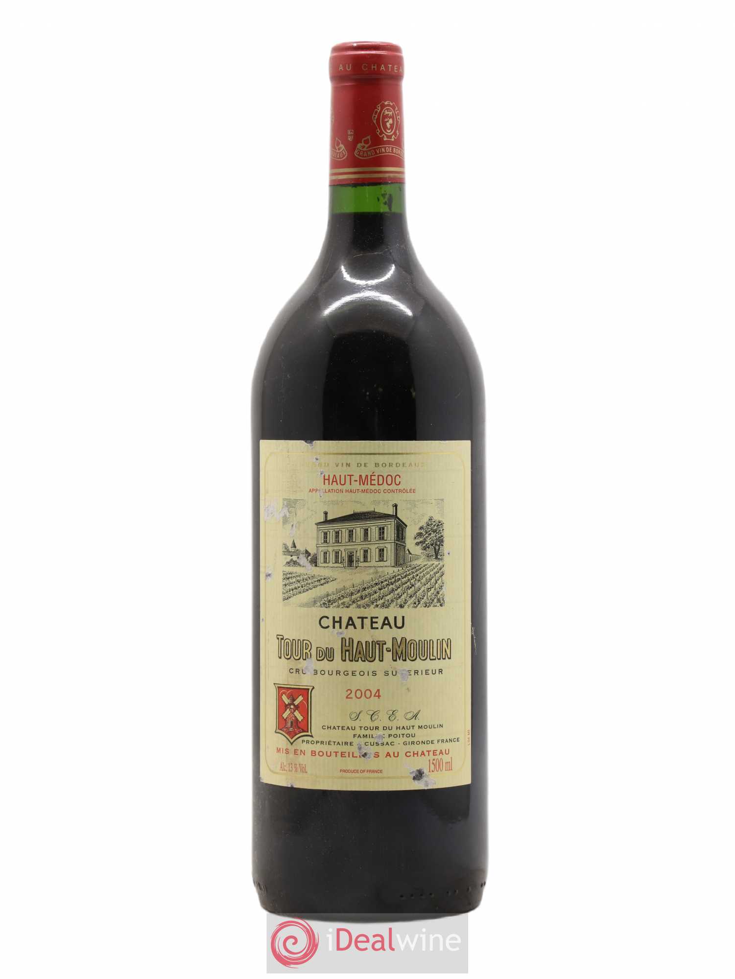 Château Tour du Haut Moulin Cru Bourgeois 2004 - Lot de 1 magnum - 0