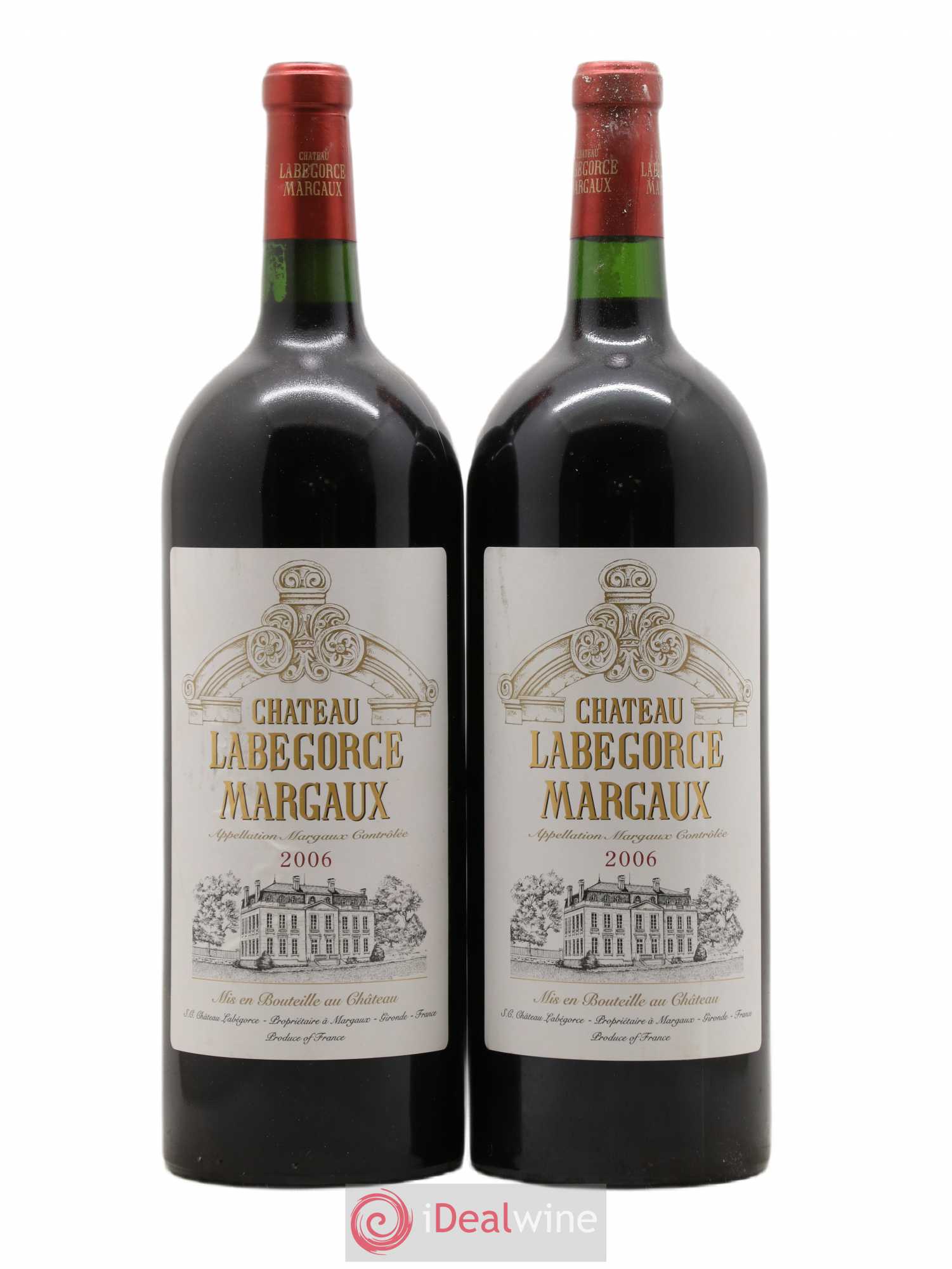 Château Labegorce Cru Bourgeois 2006 - Lot de 2 magnums - 0