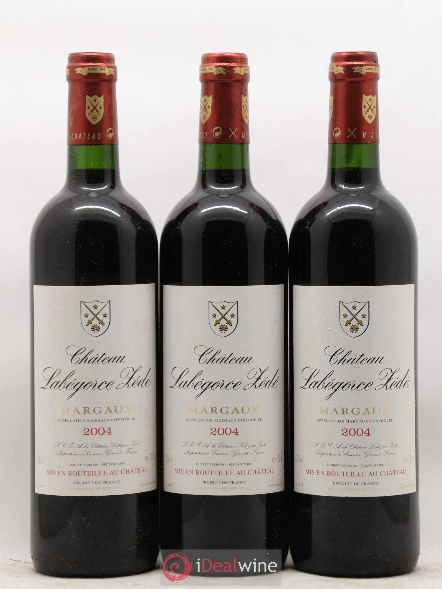 Château Labegorce Zédé Cru Bourgeois 2004 - Lot de 6 bouteilles - 1