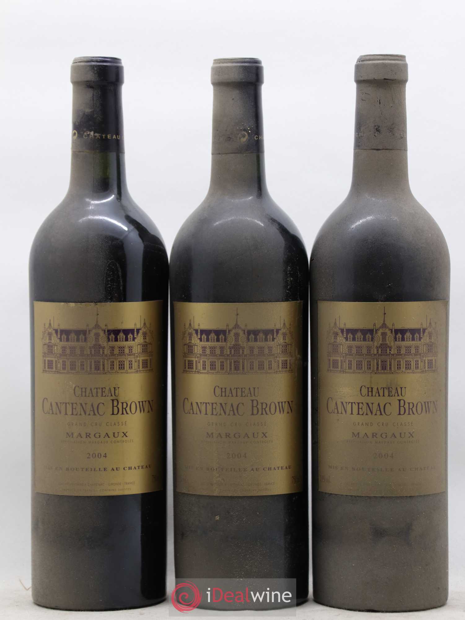Château Cantenac Brown 3ème Grand Cru Classé 2004 - Lot de 6 bouteilles - 2