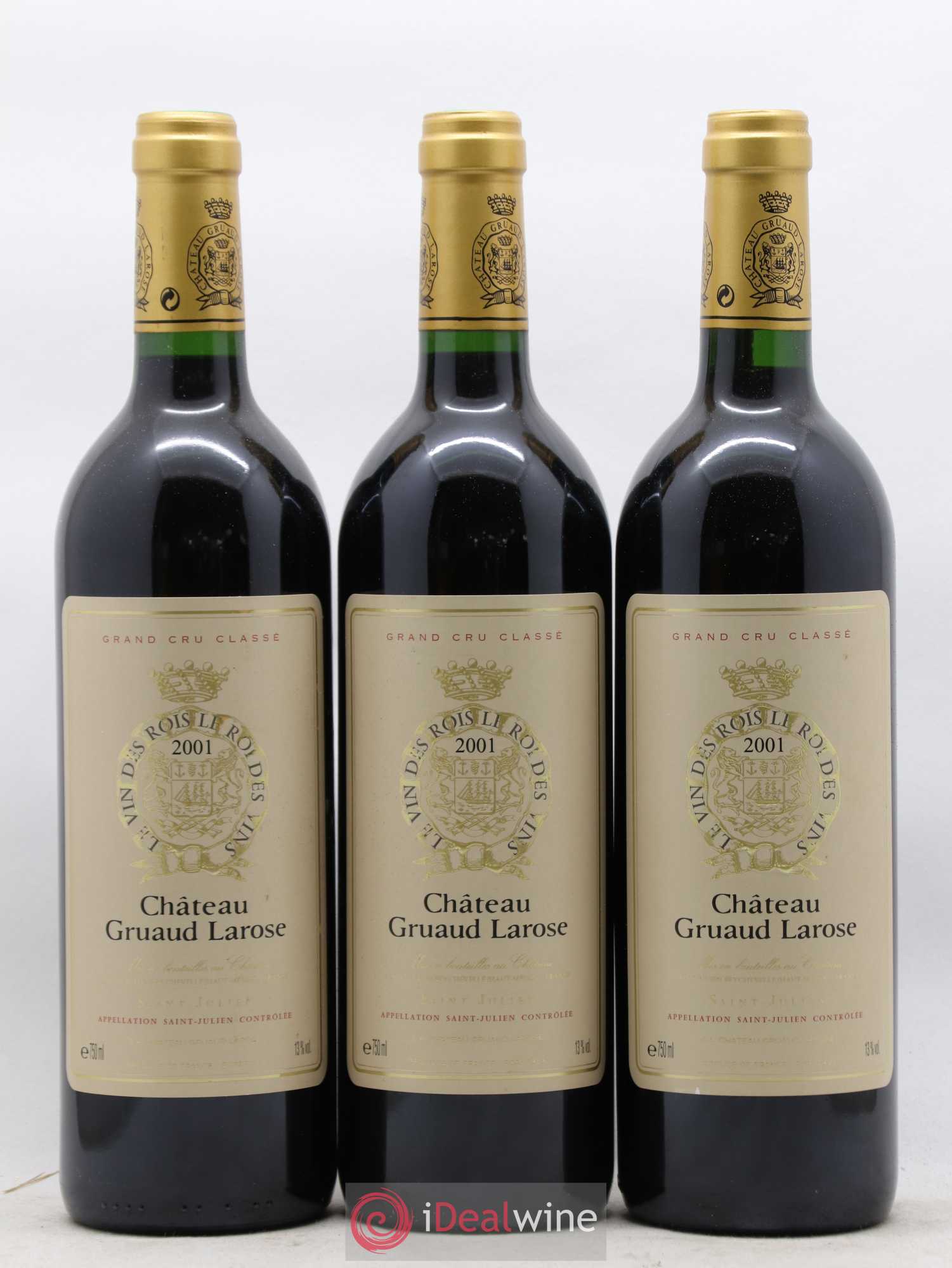 Château Gruaud Larose 2ème Grand Cru Classé 2001 - Lot de 12 bouteilles - 4