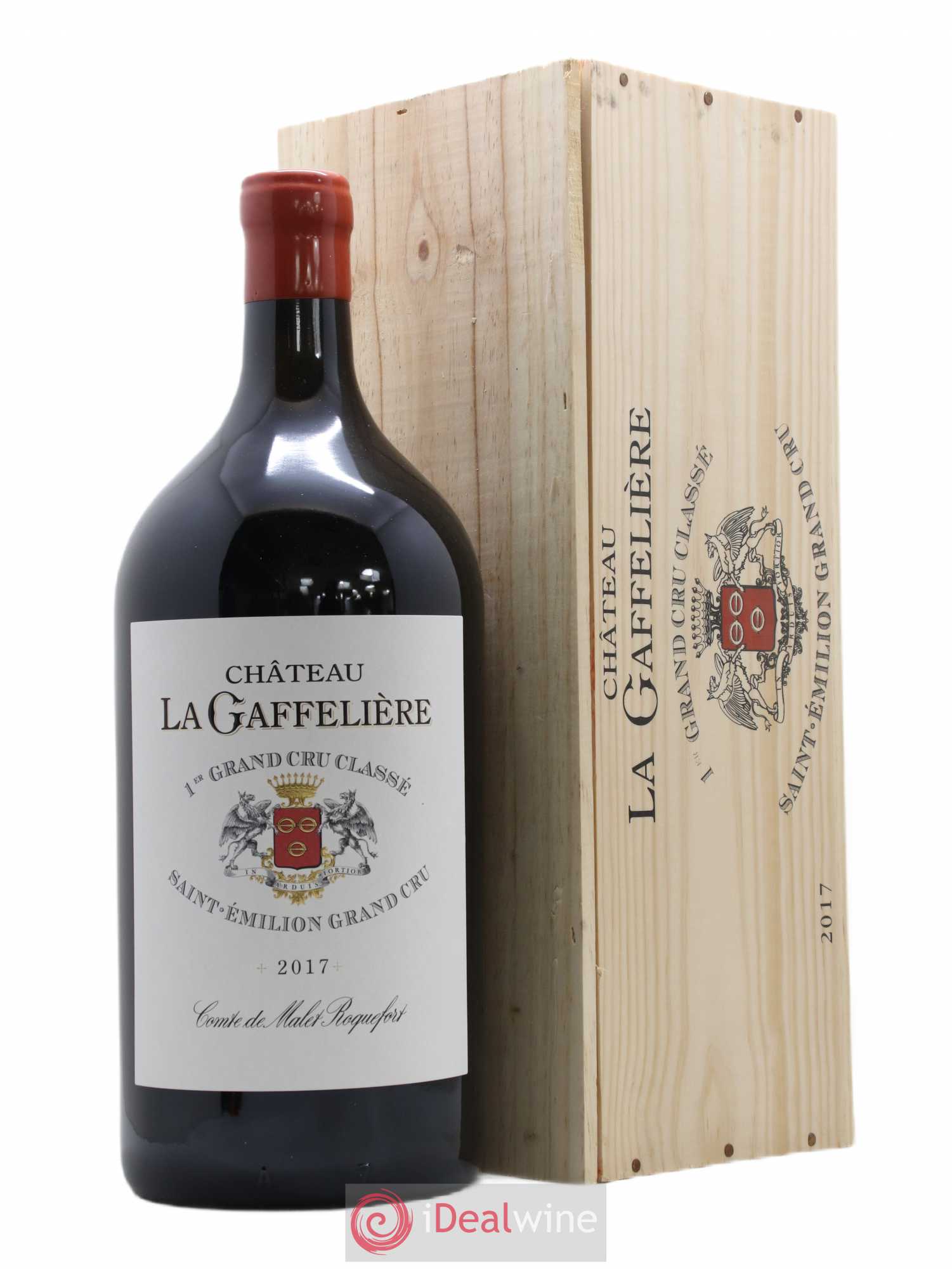 Château la Gaffelière 1er Grand Cru Classé B 2017 - Lot de 1 double magnum - 0