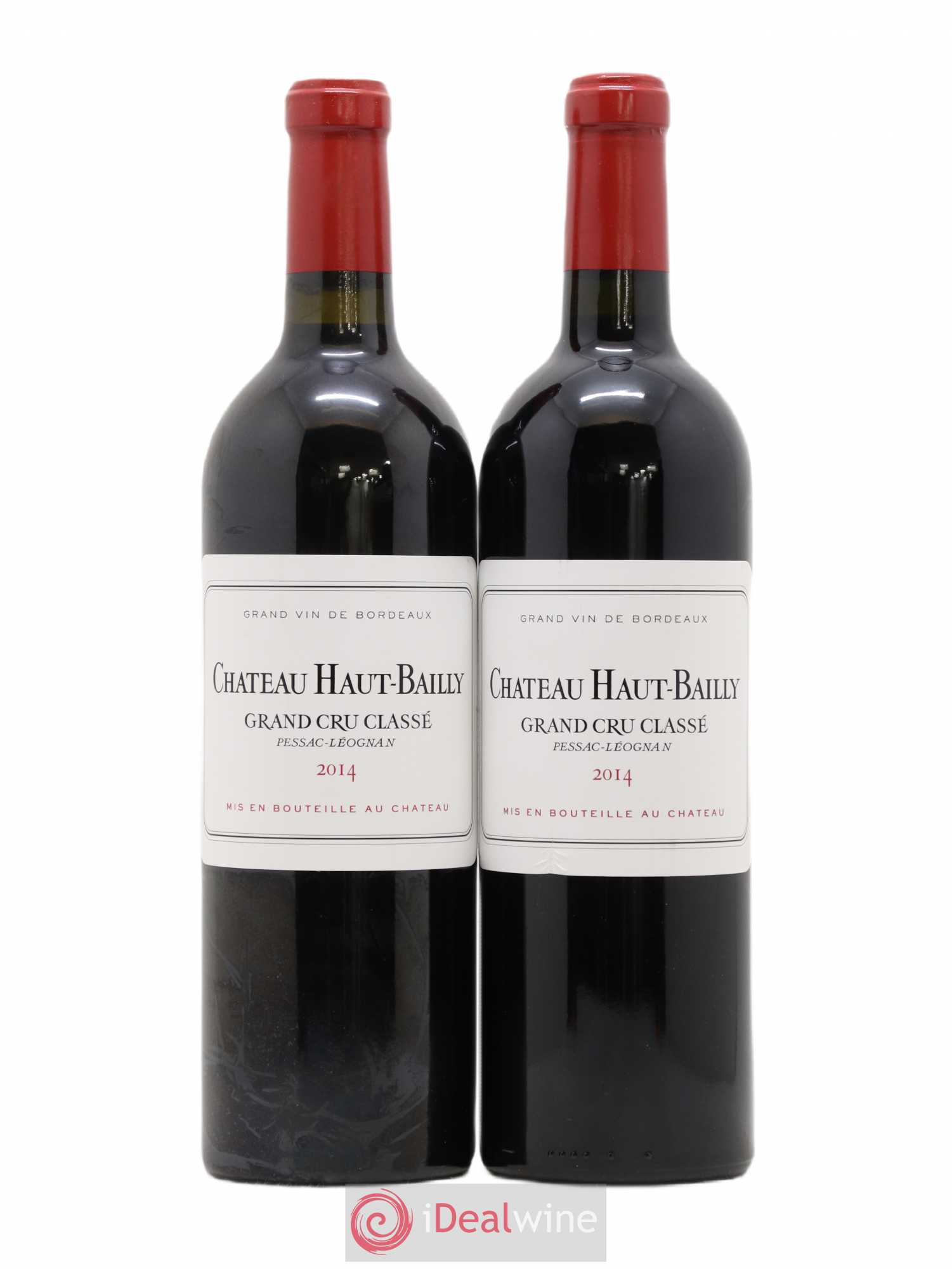Château Haut-Bailly Cru Classé de Graves 2014 - Lot de 2 bouteilles - 0