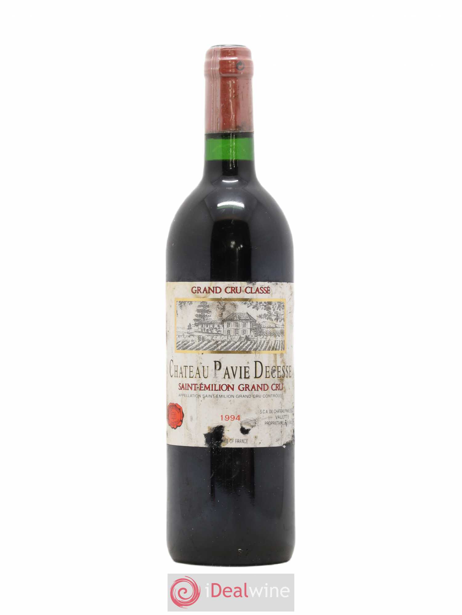 Château Pavie Decesse Grand Cru Classé 1994 - Lot de 1 bouteille - 0