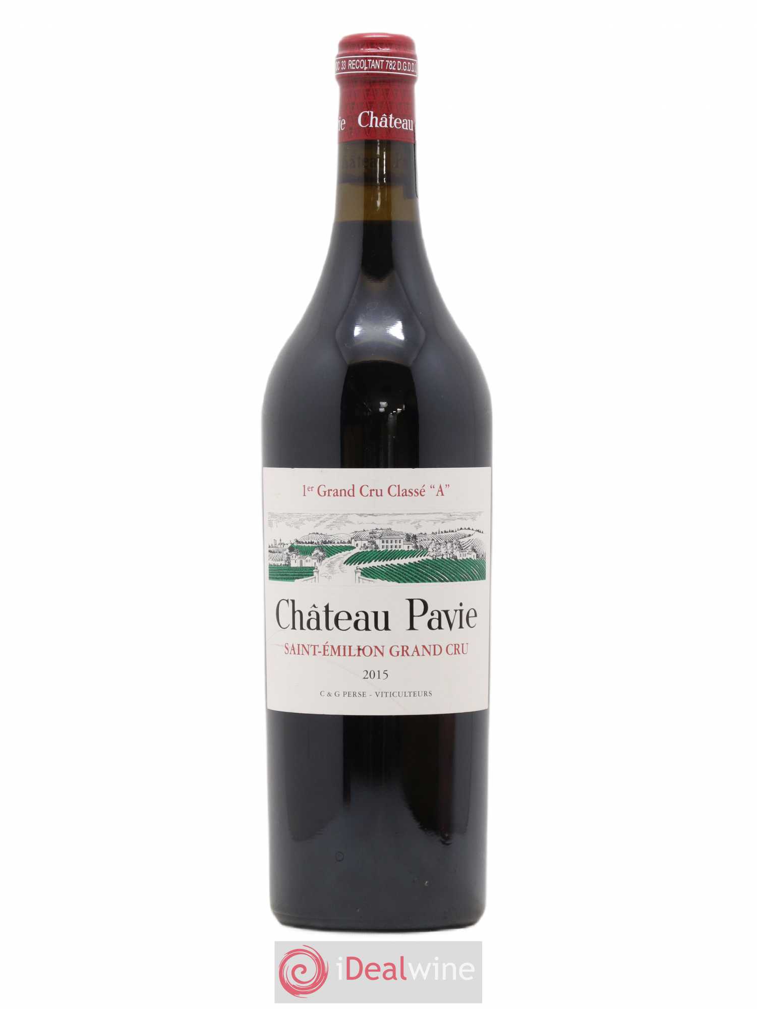 Château Pavie 1er Grand Cru Classé A 2015 - Lot de 1 bouteille - 0