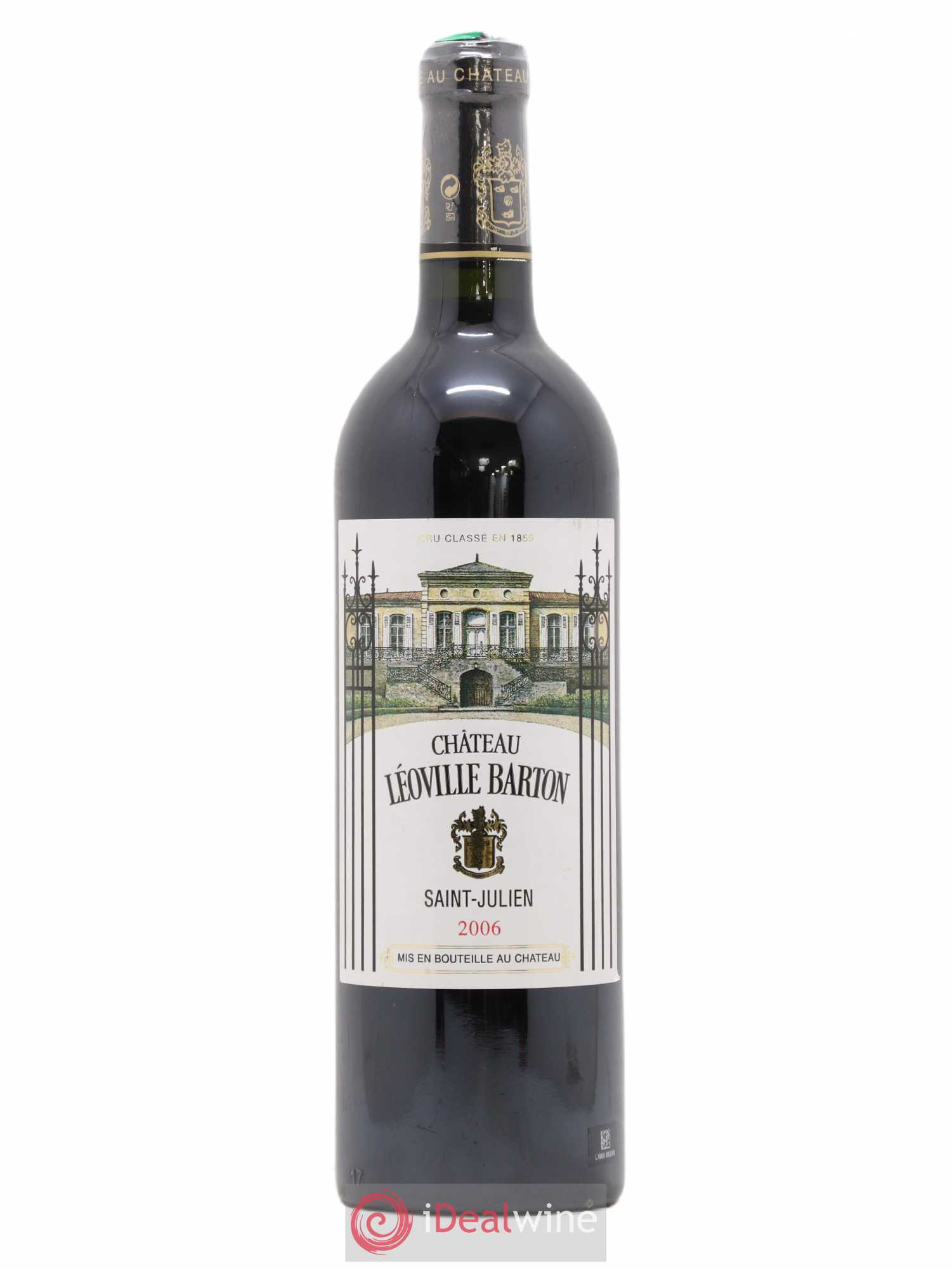 Château Léoville Barton 2ème Grand Cru Classé 2006 - Lot de 1 bouteille - 0
