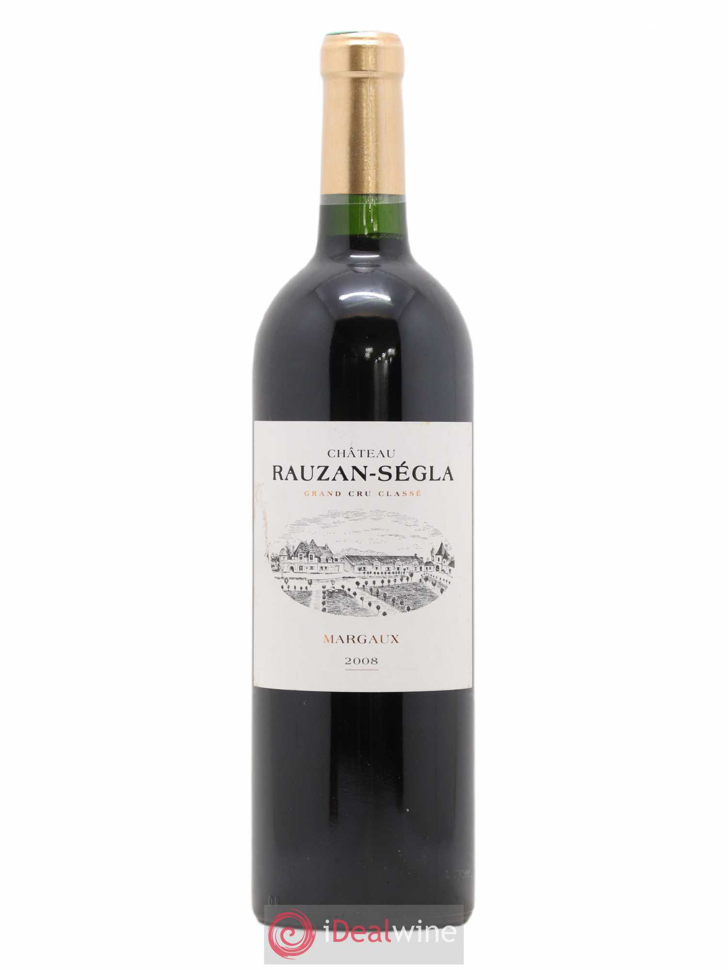 Château Rauzan Ségla Grand Cru Classé 2008 - Lot de 1 bouteille - 0