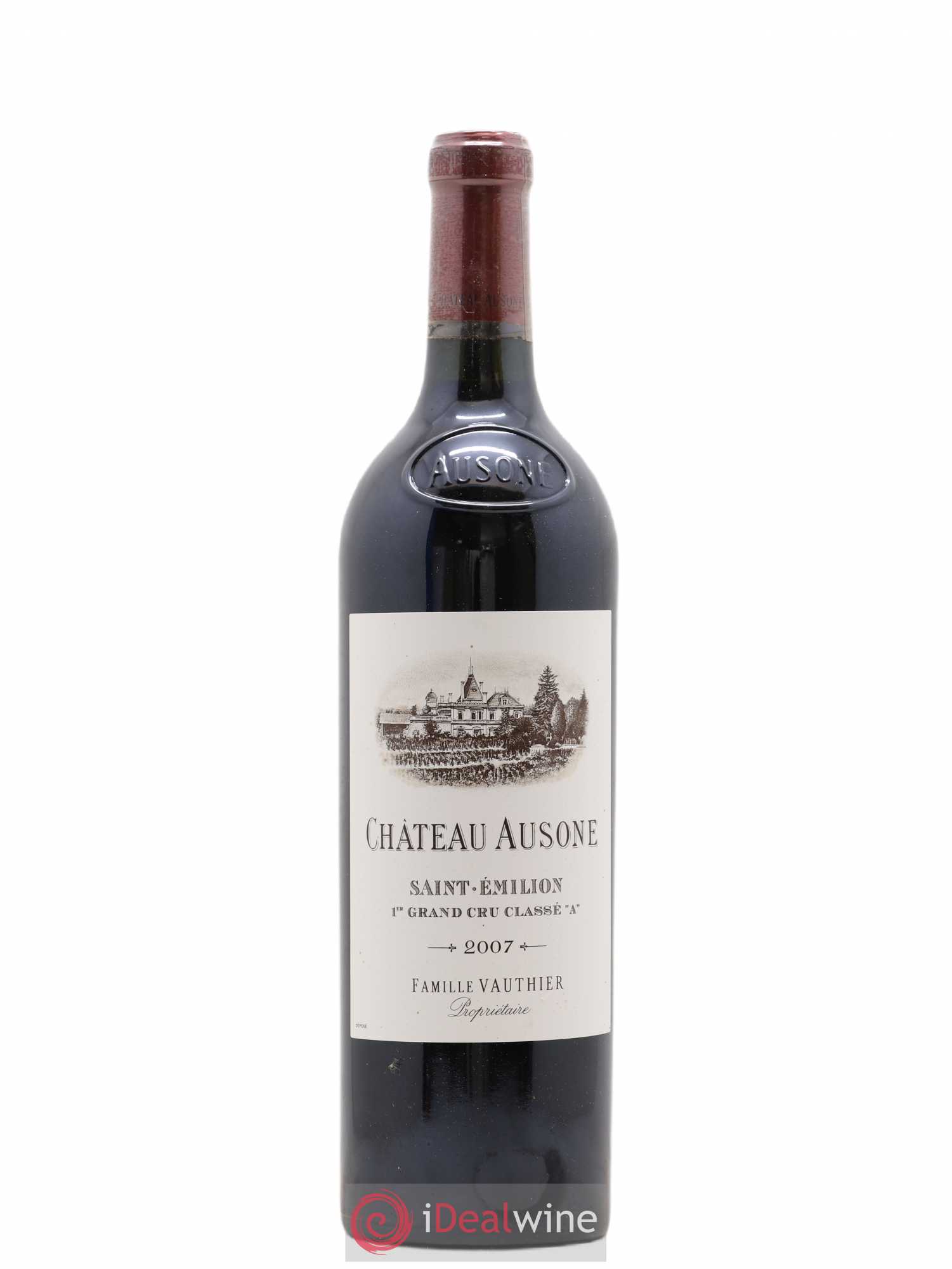 Château Ausone 1er Grand Cru Classé A 2007 - Lot de 1 bouteille - 0
