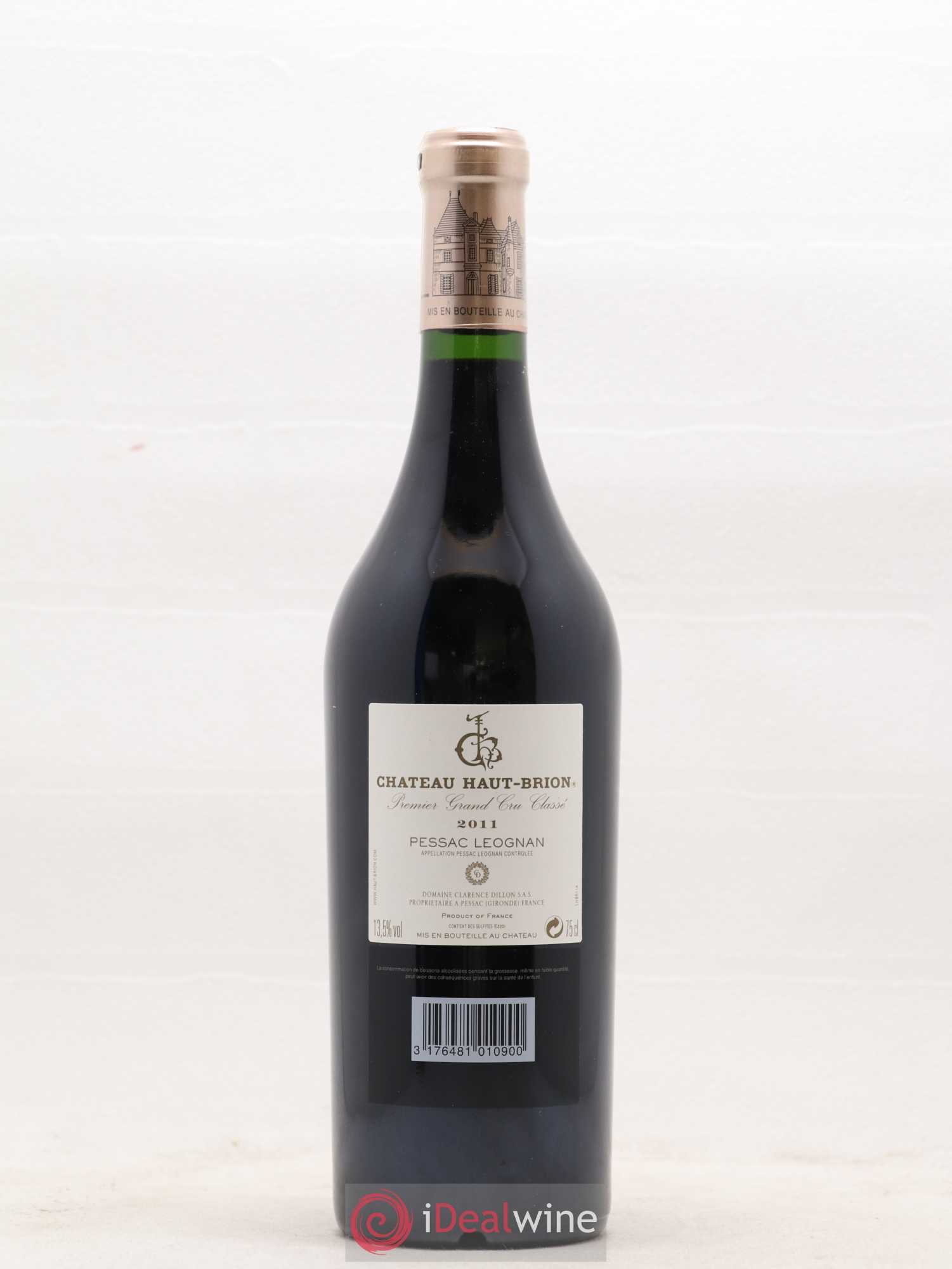 Château Haut Brion 1er Grand Cru Classé 2011 - Lot de 1 bouteille - 1