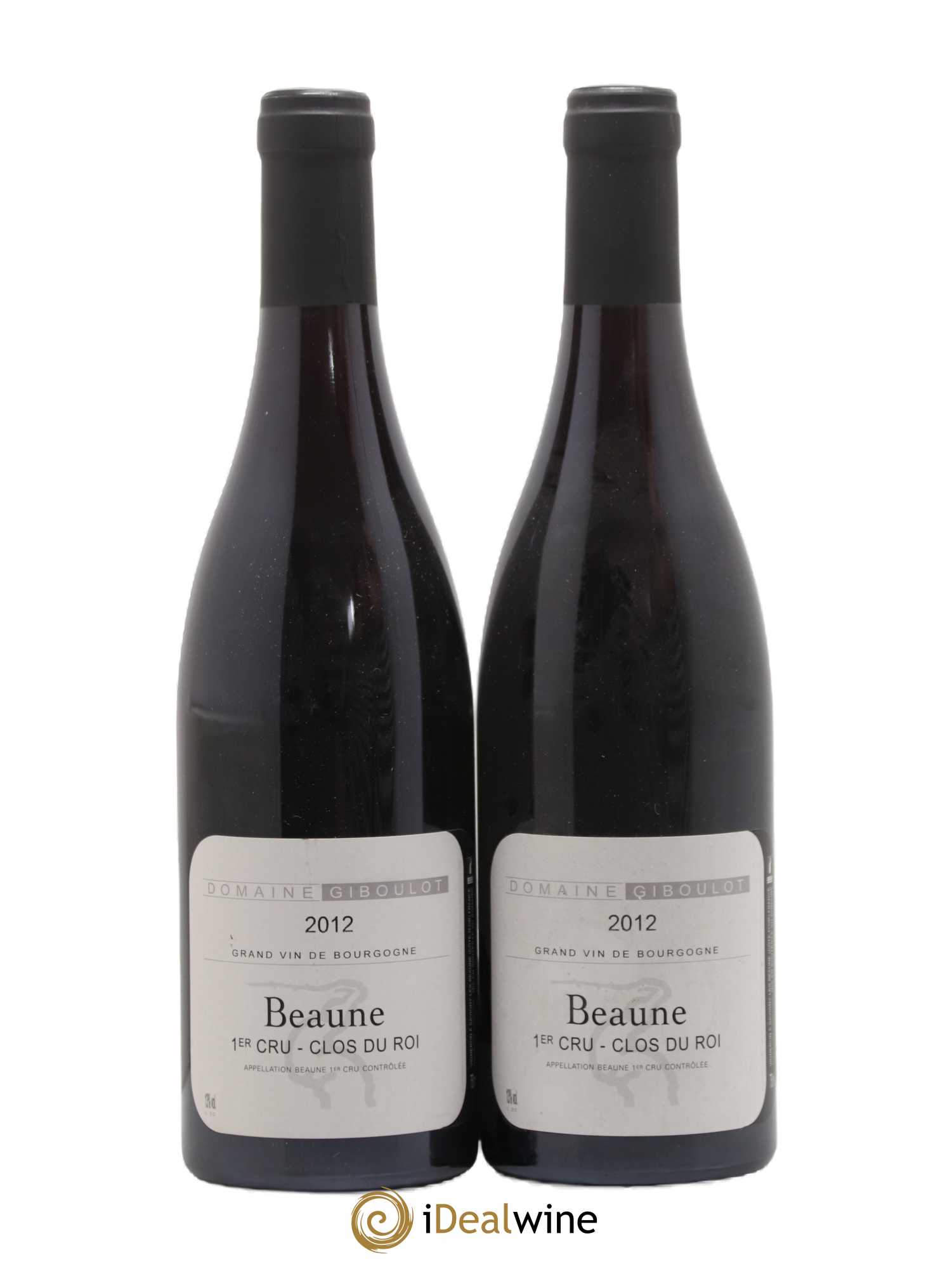 Beaune 1er Cru Clos Du Roi Domaine Giboulot 2012 - Posten von 2 Flaschen - 0
