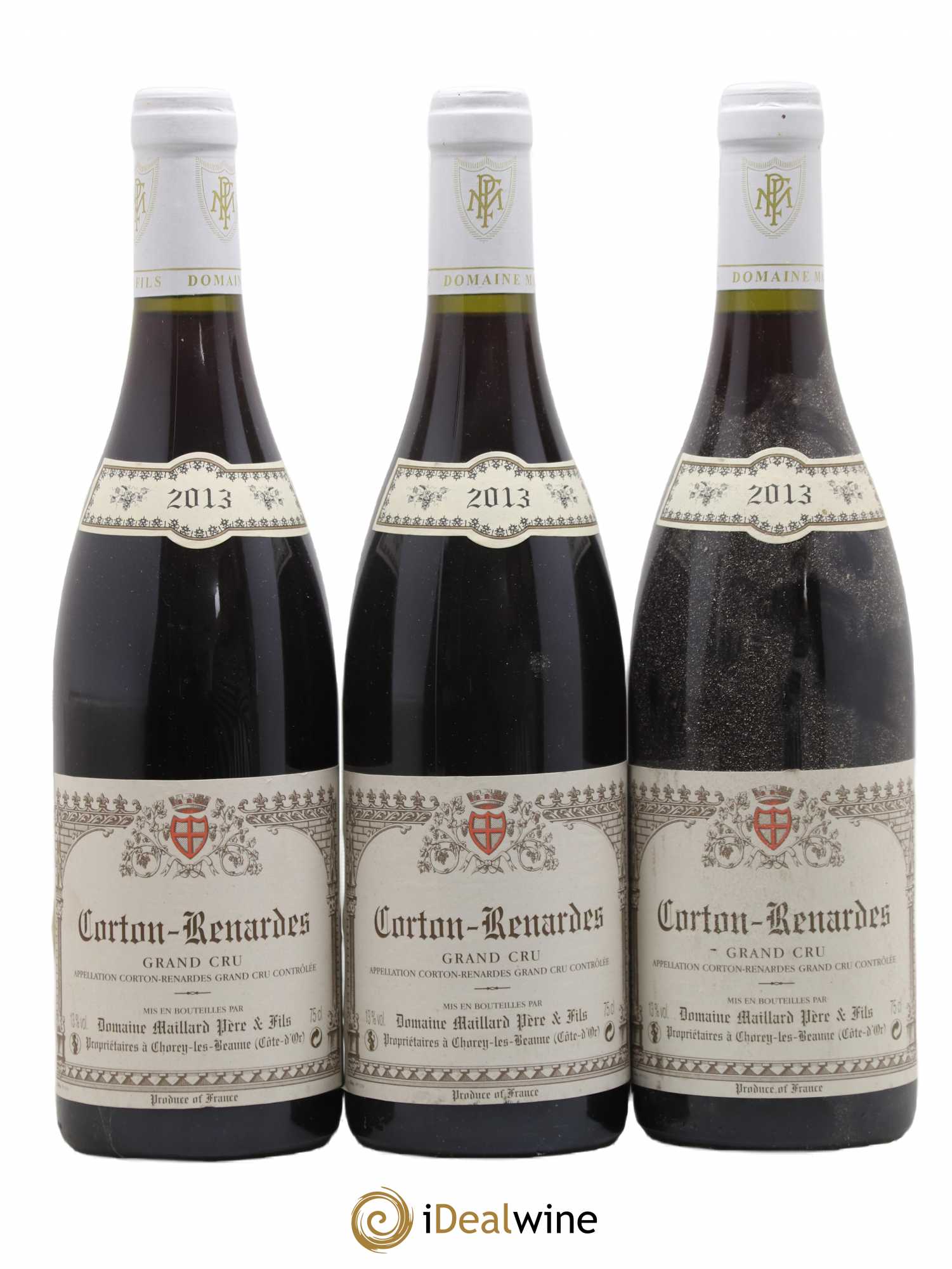 Corton Grand Cru Les Renardes Maillard et Fils (Domaine) 2013 - Lot de 3 bouteilles - 0