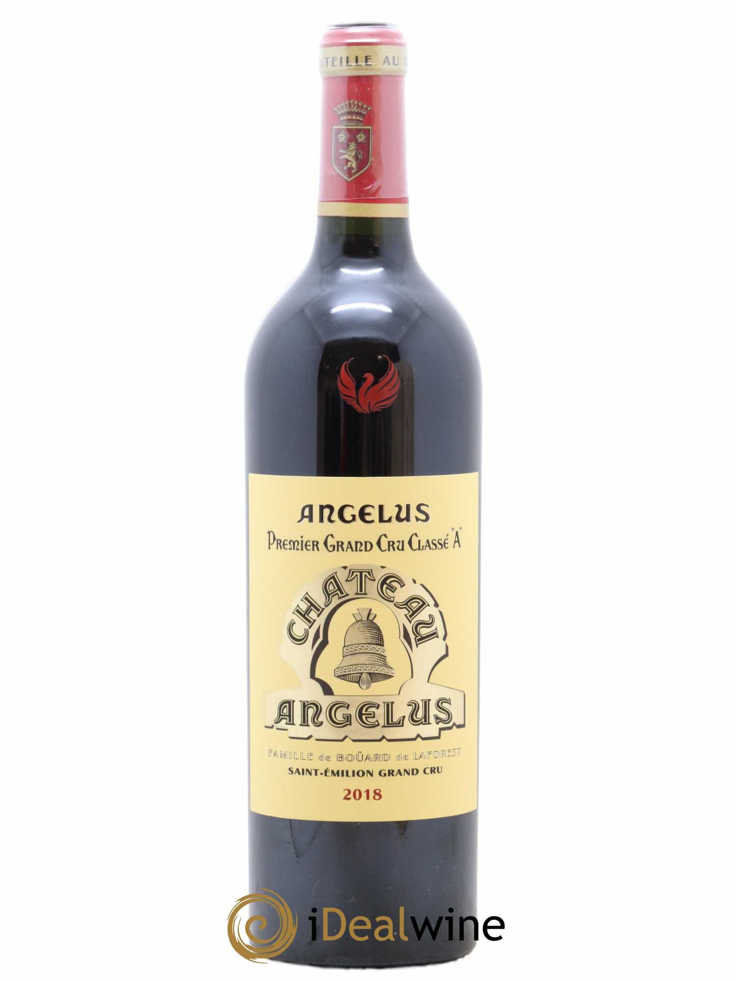 Château Angélus 1er Grand Cru Classé A 2018 - Lot de 1 bouteille - 0