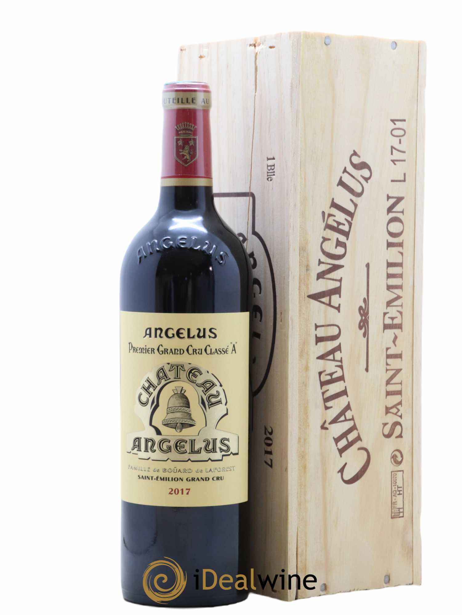 Château Angélus 1er Grand Cru Classé A 2017 - Lot de 1 bouteille - 1