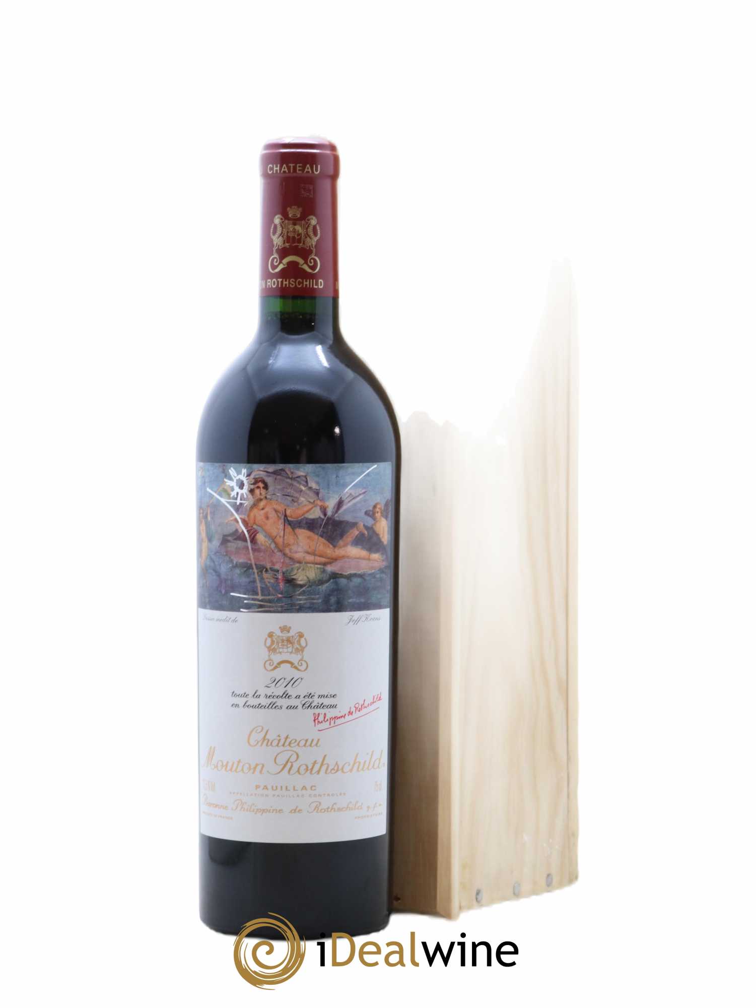 Château Mouton Rothschild 1er Grand Cru Classé 2010 - Lot de 1 bouteille - 1