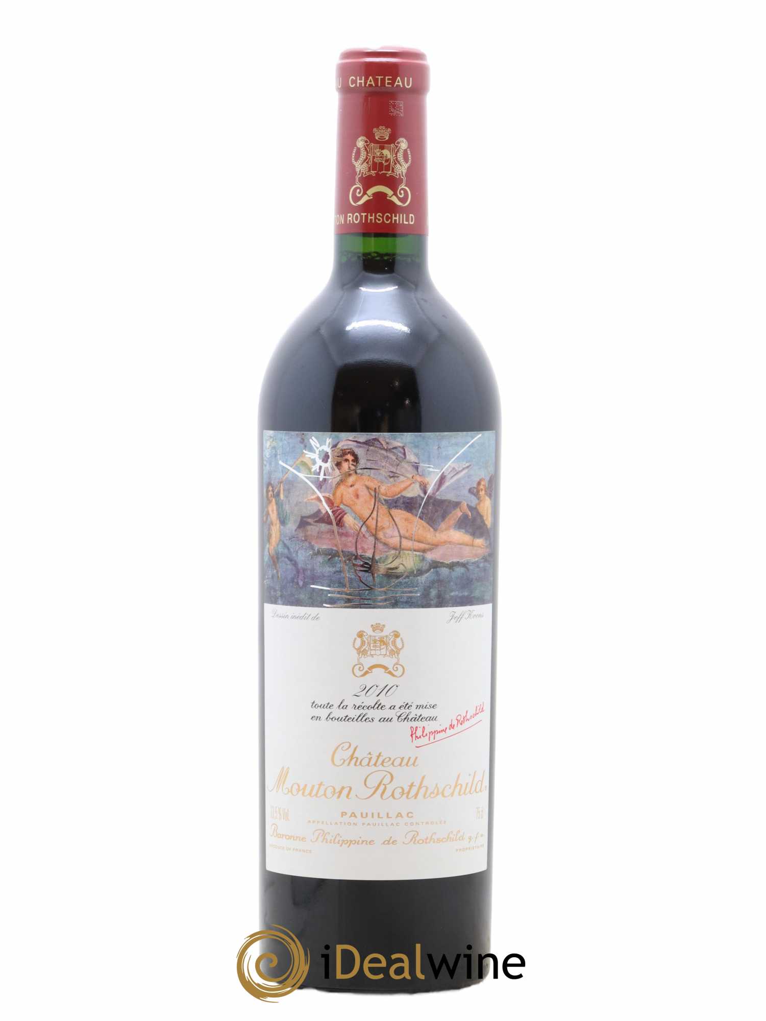 Château Mouton Rothschild 1er Grand Cru Classé 2010 - Lot de 1 bouteille - 0