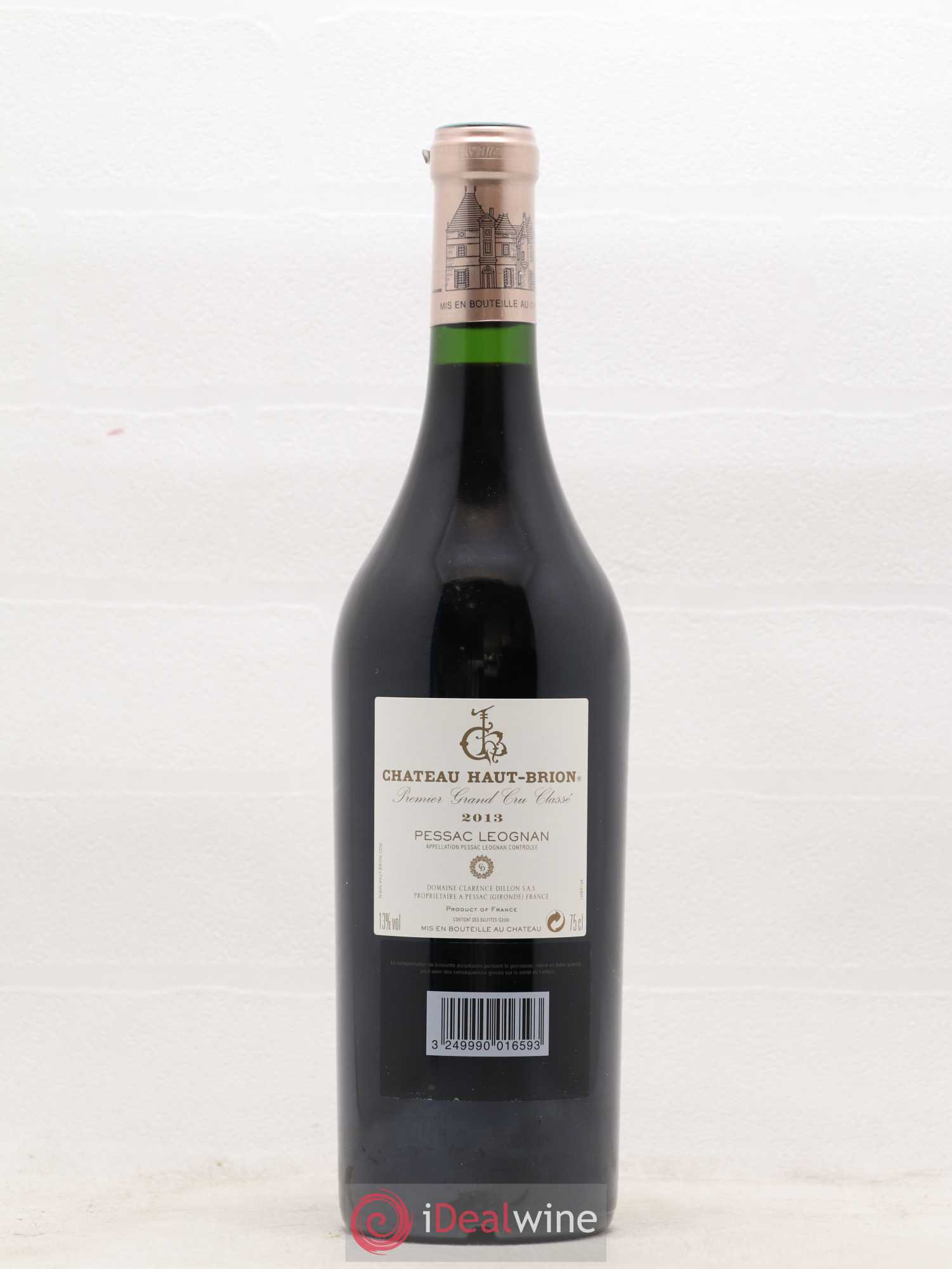 Château Haut Brion 1er Grand Cru Classé 2013 - Lot de 1 bouteille - 1
