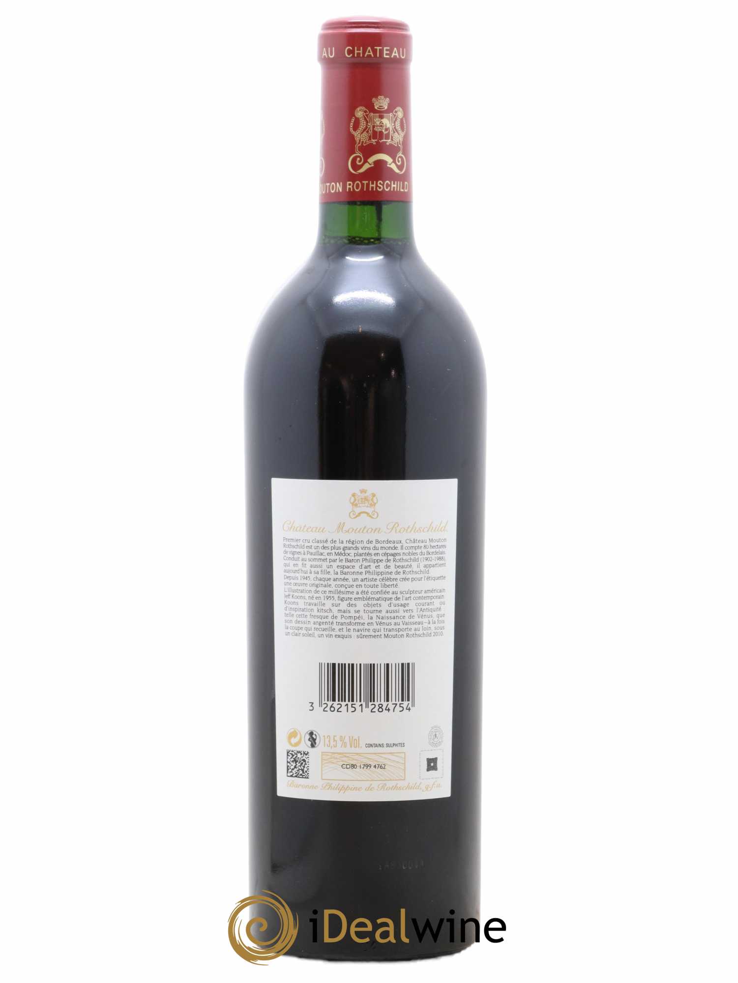 Château Mouton Rothschild 1er Grand Cru Classé 2010 - Lot de 1 bouteille - 2
