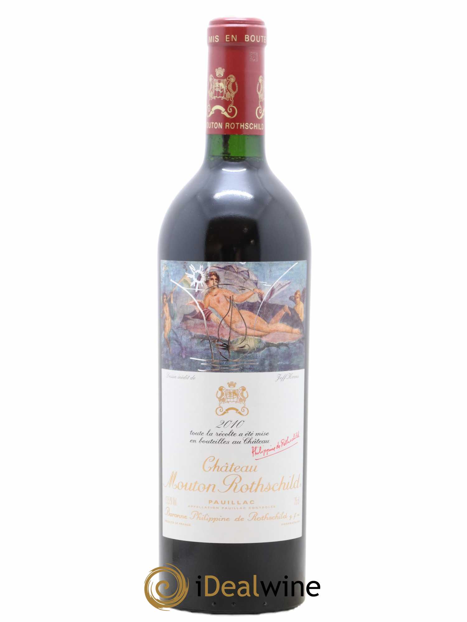 Château Mouton Rothschild 1er Grand Cru Classé 2010 - Lot de 1 bouteille - 0