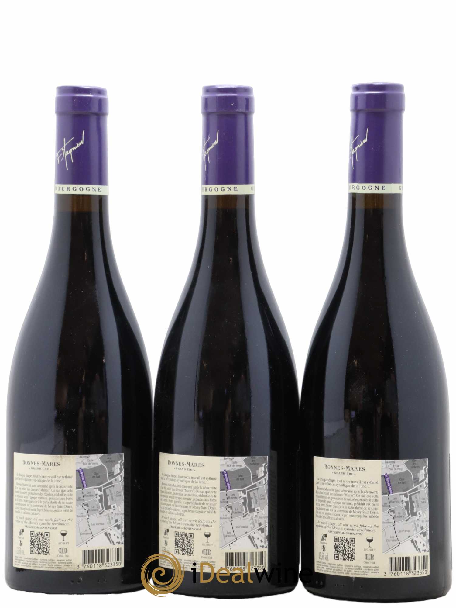 Bonnes-Mares Grand Cru Frédéric Magnien 2010 - Lot de 3 bouteilles - 1