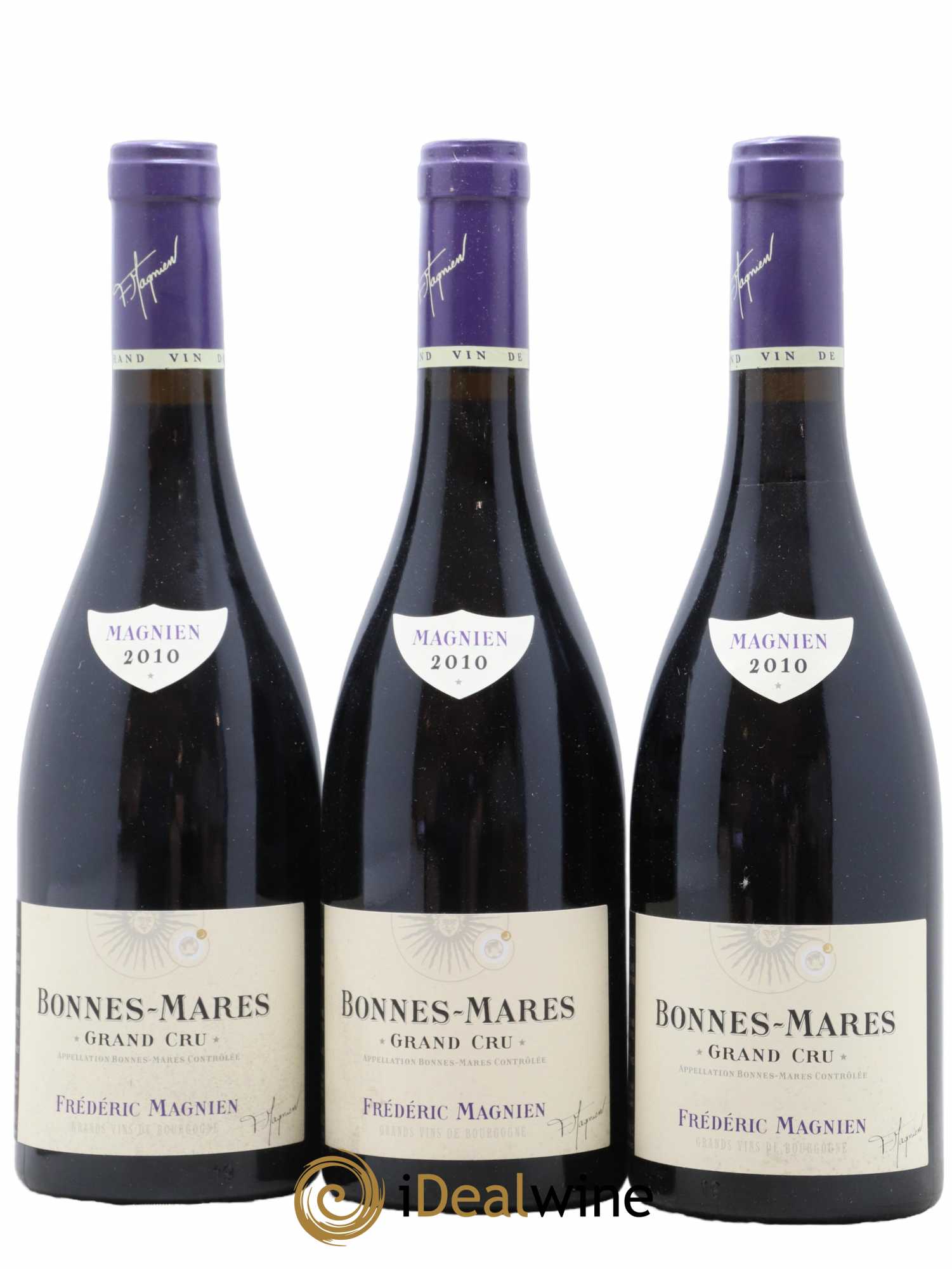 Bonnes-Mares Grand Cru Frédéric Magnien 2010 - Lot de 3 bouteilles - 0