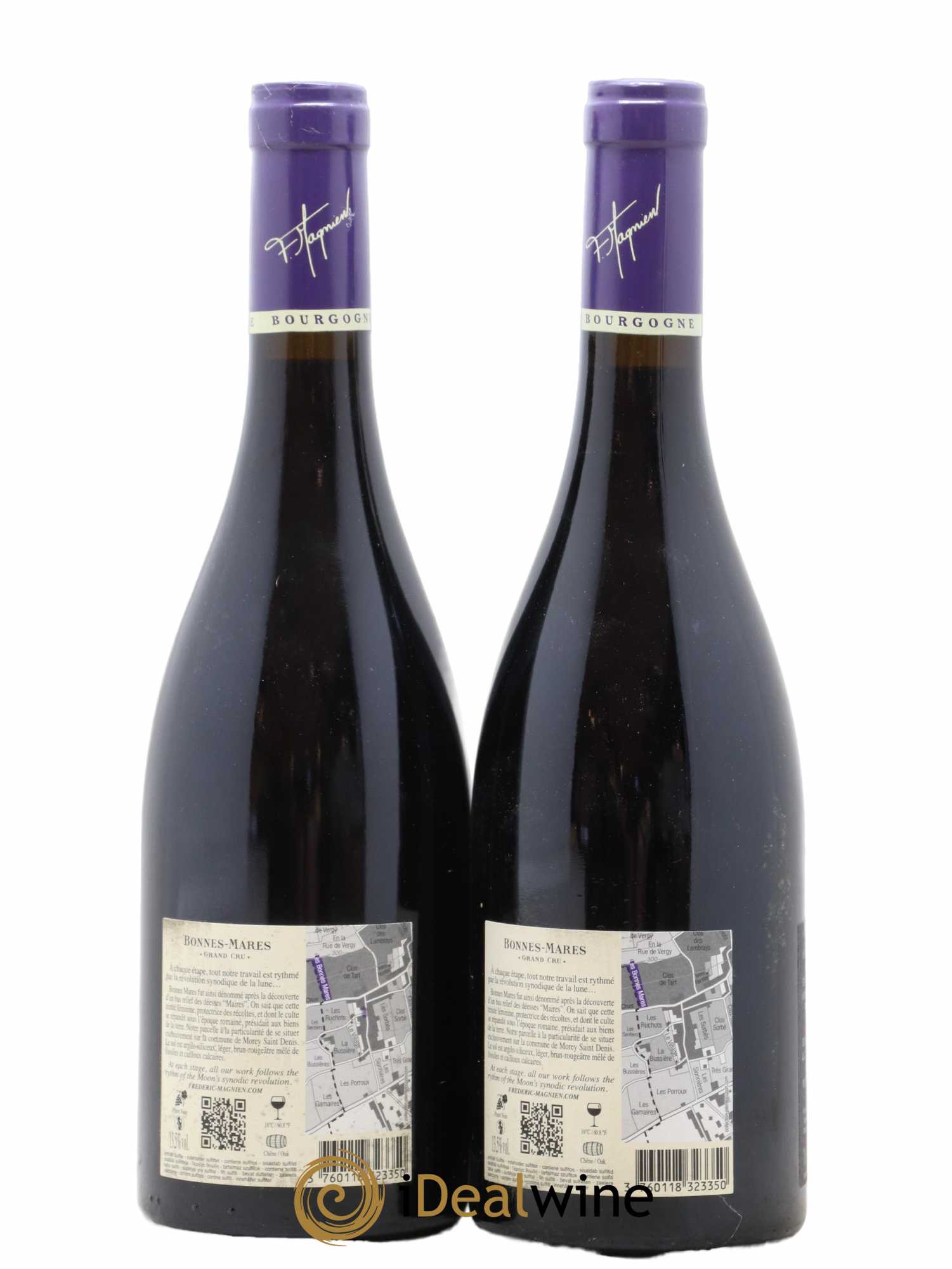 Bonnes-Mares Grand Cru Frédéric Magnien 2010 - Lot de 2 bouteilles - 1