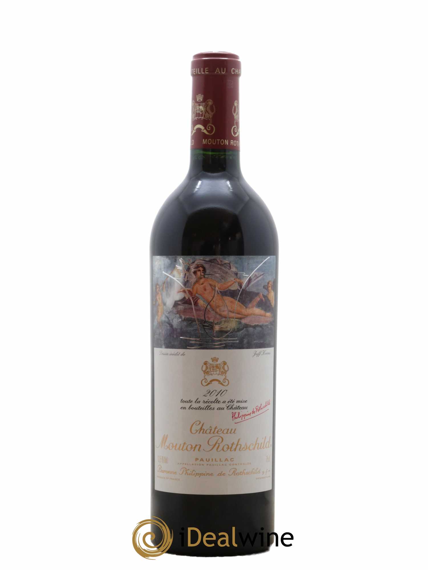 Château Mouton Rothschild 1er Grand Cru Classé 2010 - Lot de 1 bouteille - 0