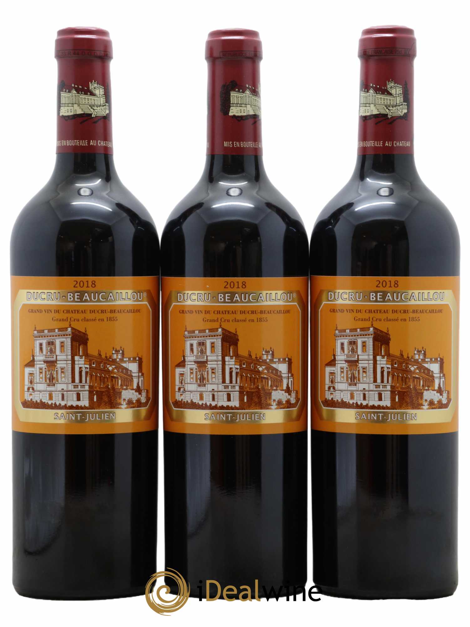 Château Ducru Beaucaillou 2ème Grand Cru Classé 2018 - Lot de 6 bouteilles - 1