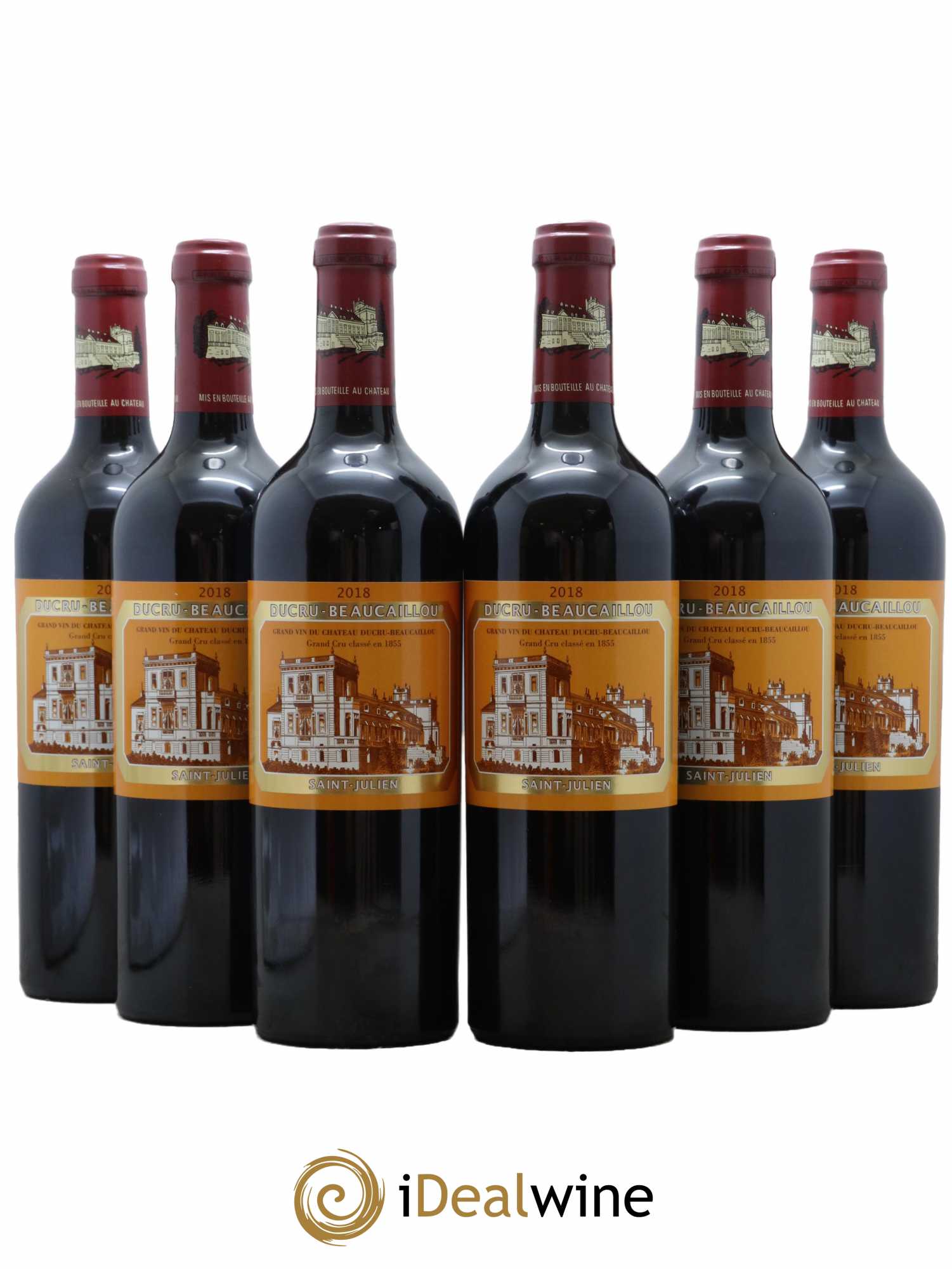 Château Ducru Beaucaillou 2ème Grand Cru Classé 2018 - Lot de 6 bouteilles - 0