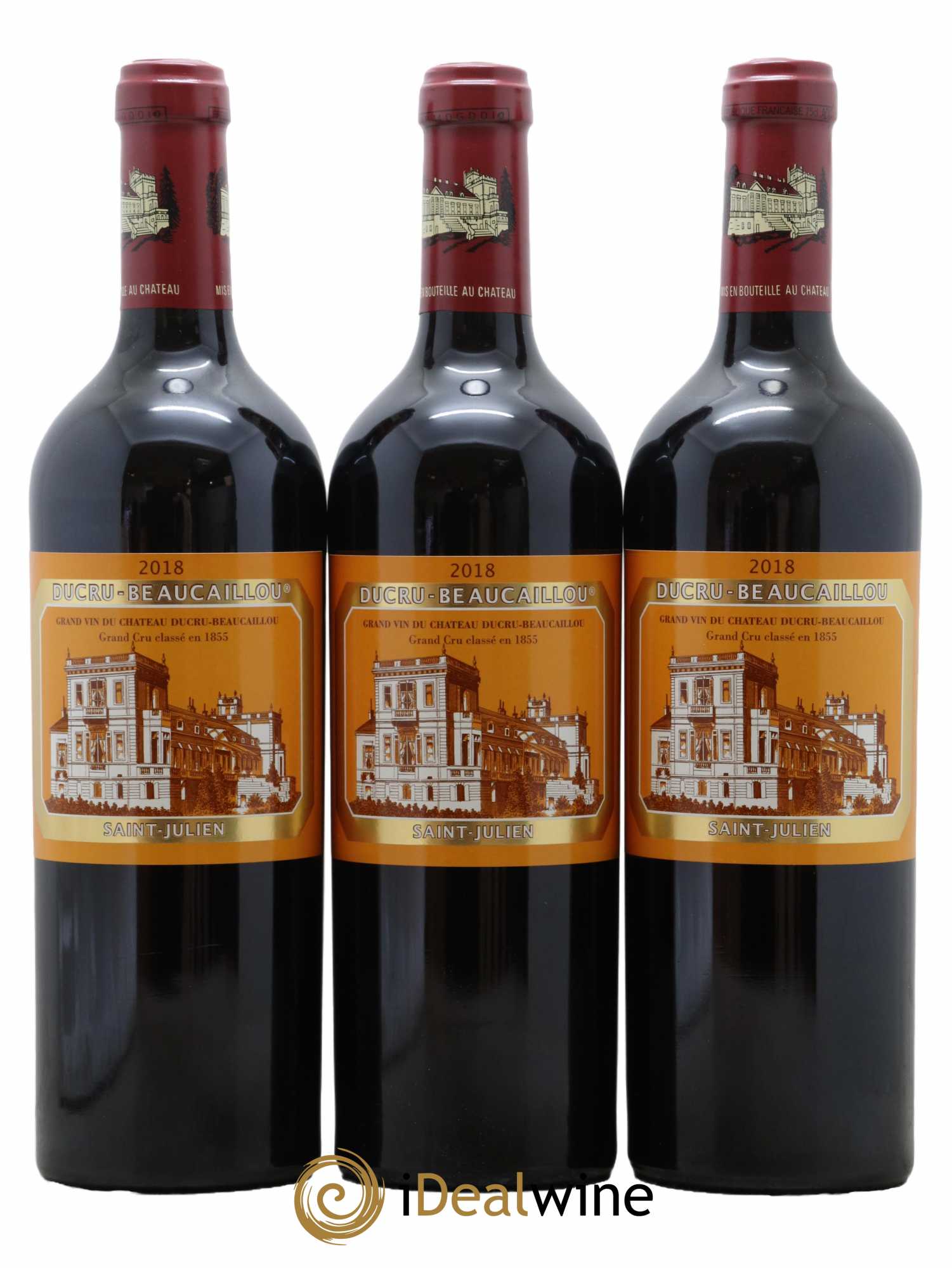 Château Ducru Beaucaillou 2ème Grand Cru Classé 2018 - Lot de 6 bouteilles - 1