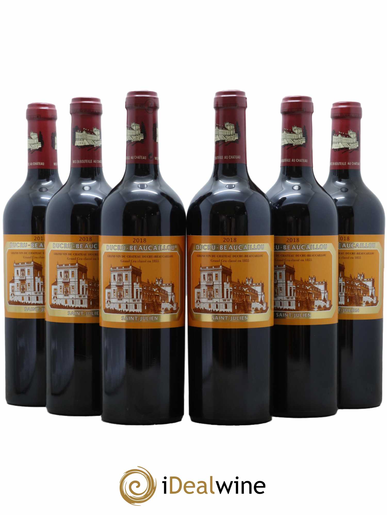 Château Ducru Beaucaillou 2ème Grand Cru Classé 2018 - Lot de 6 bouteilles - 0