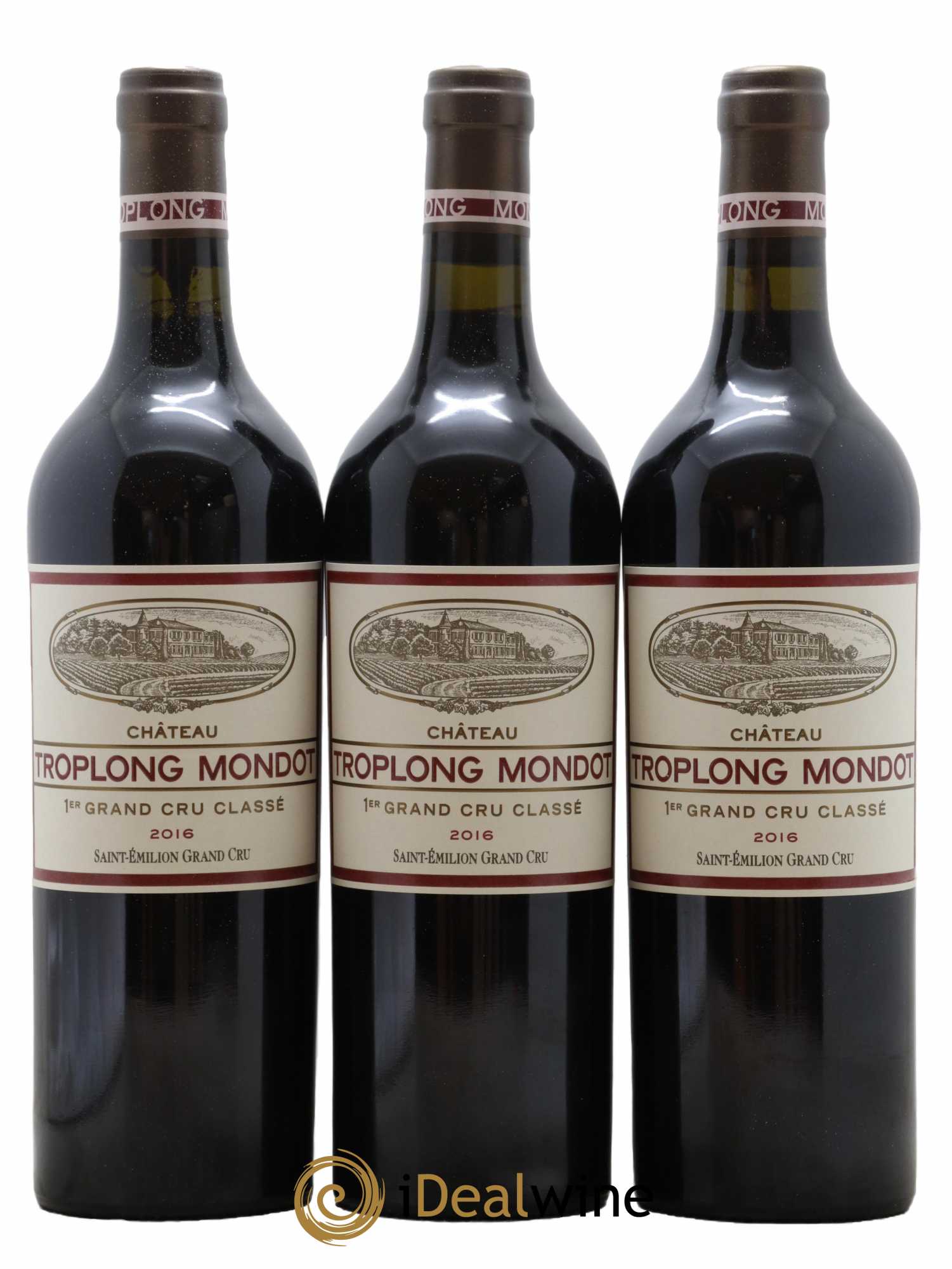 Château Troplong Mondot 1er Grand Cru Classé B 2016 - Lot de 6 bouteilles - 2