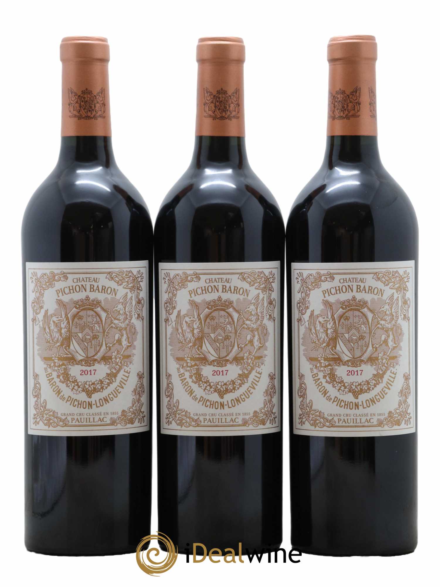 Pichon Longueville Baron 2ème Grand Cru Classé 2017 - Lot of 6 bottles - 1