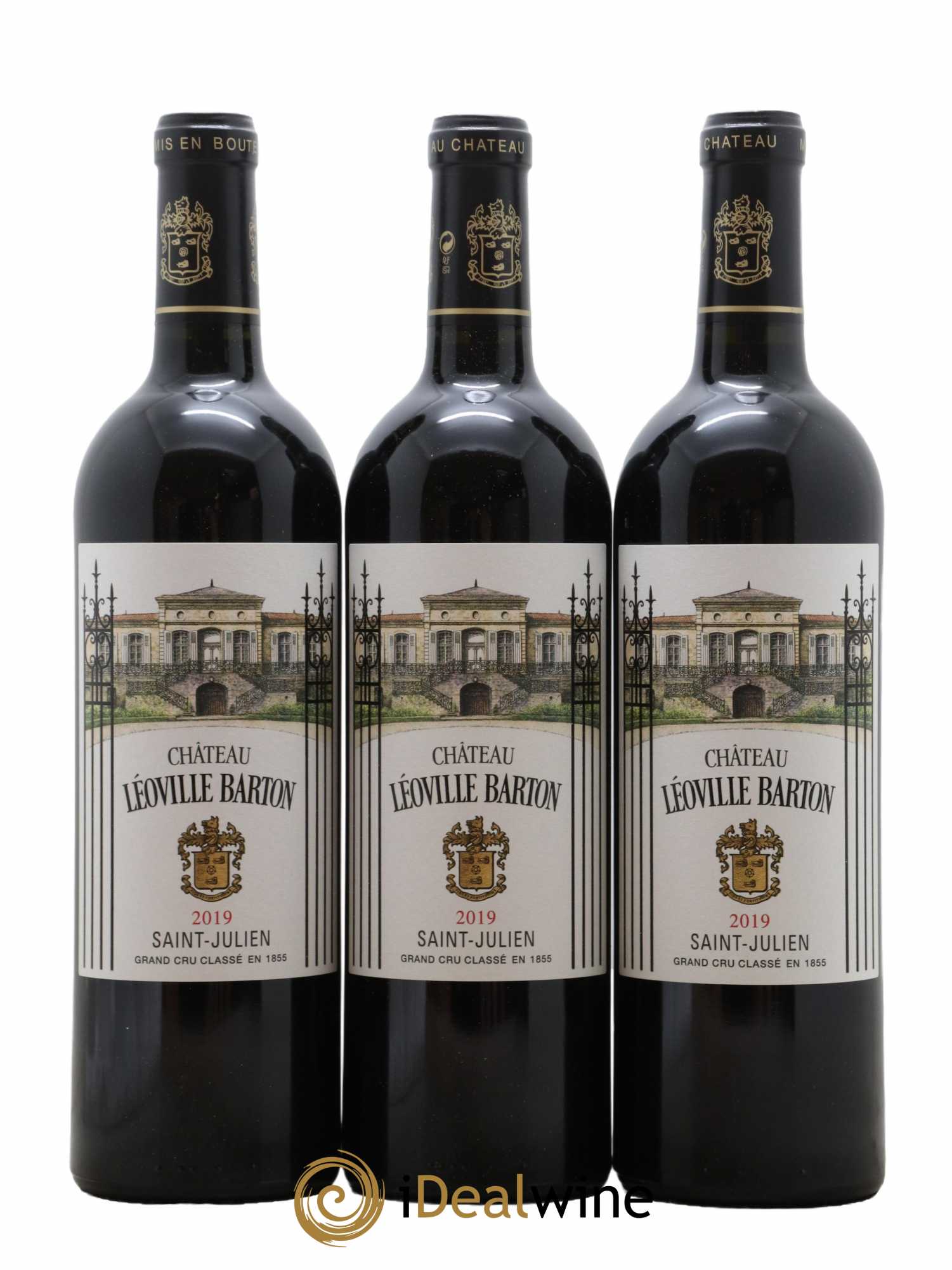 Château Léoville Barton 2ème Grand Cru Classé 2019 - Lot de 6 bouteilles - 1