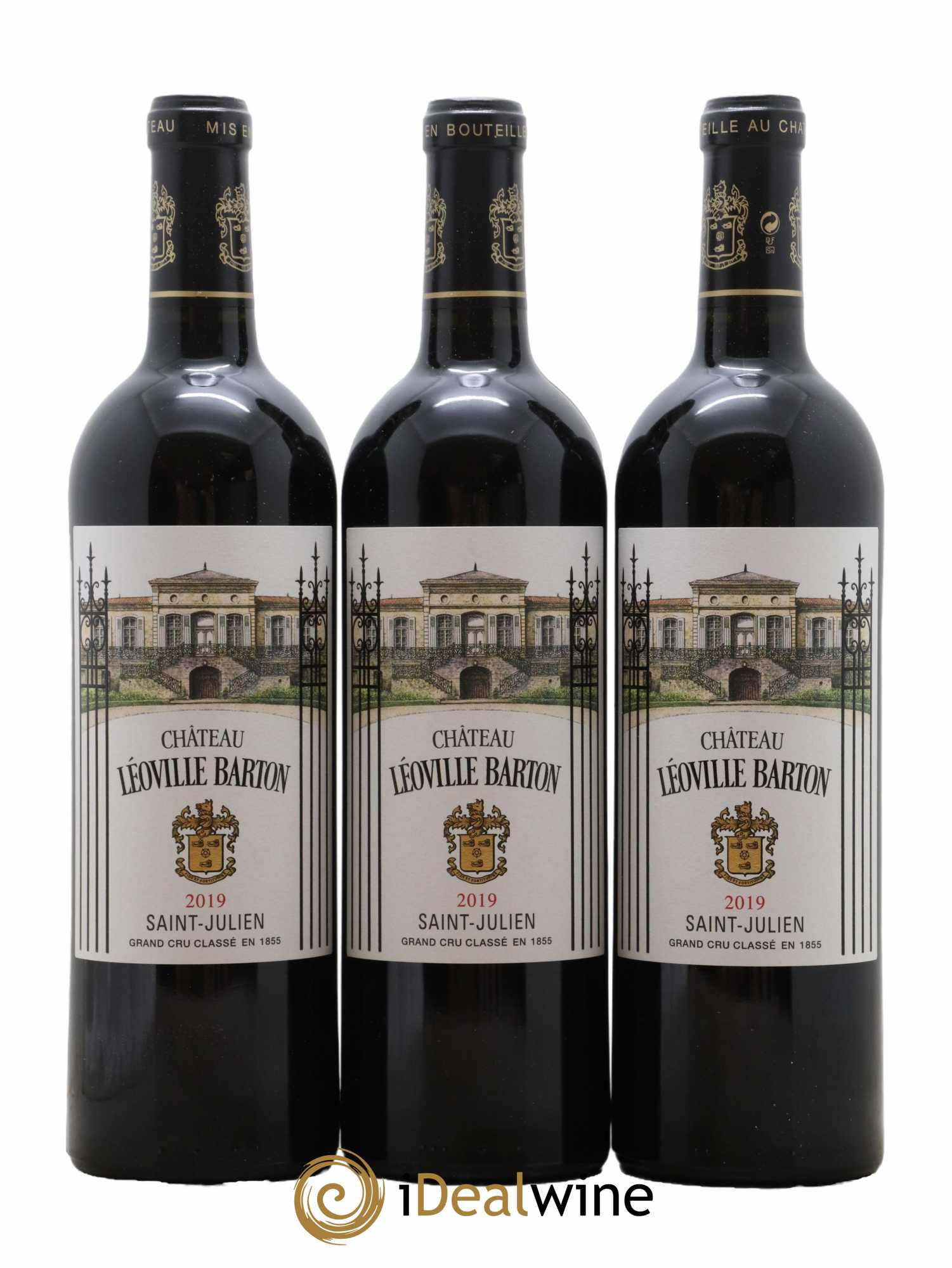Château Léoville Barton 2ème Grand Cru Classé 2019 - Lot de 6 bouteilles - 1