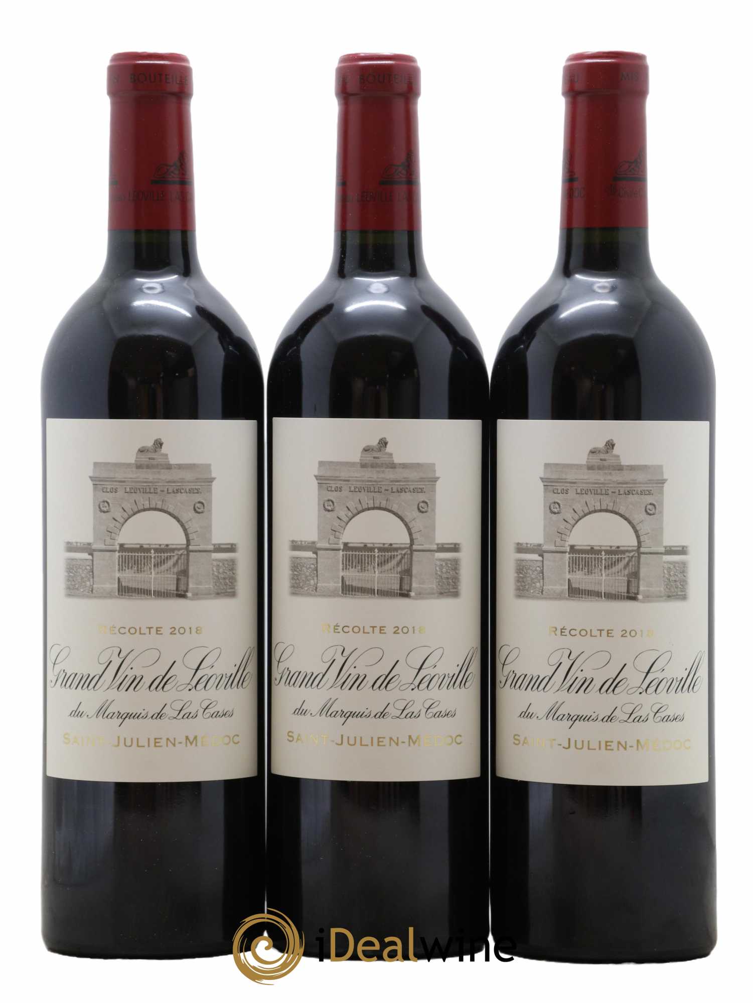 Château Léoville Las Cases 2ème Grand Cru Classé 2018 - Lot de 6 bouteilles - 3